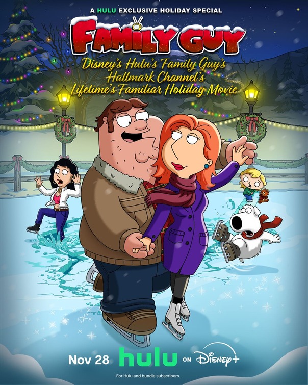 Disney's Hulu's Family Guy's Hallmark Channel's Lifetime's Familiar Holiday Movie Movie Poster