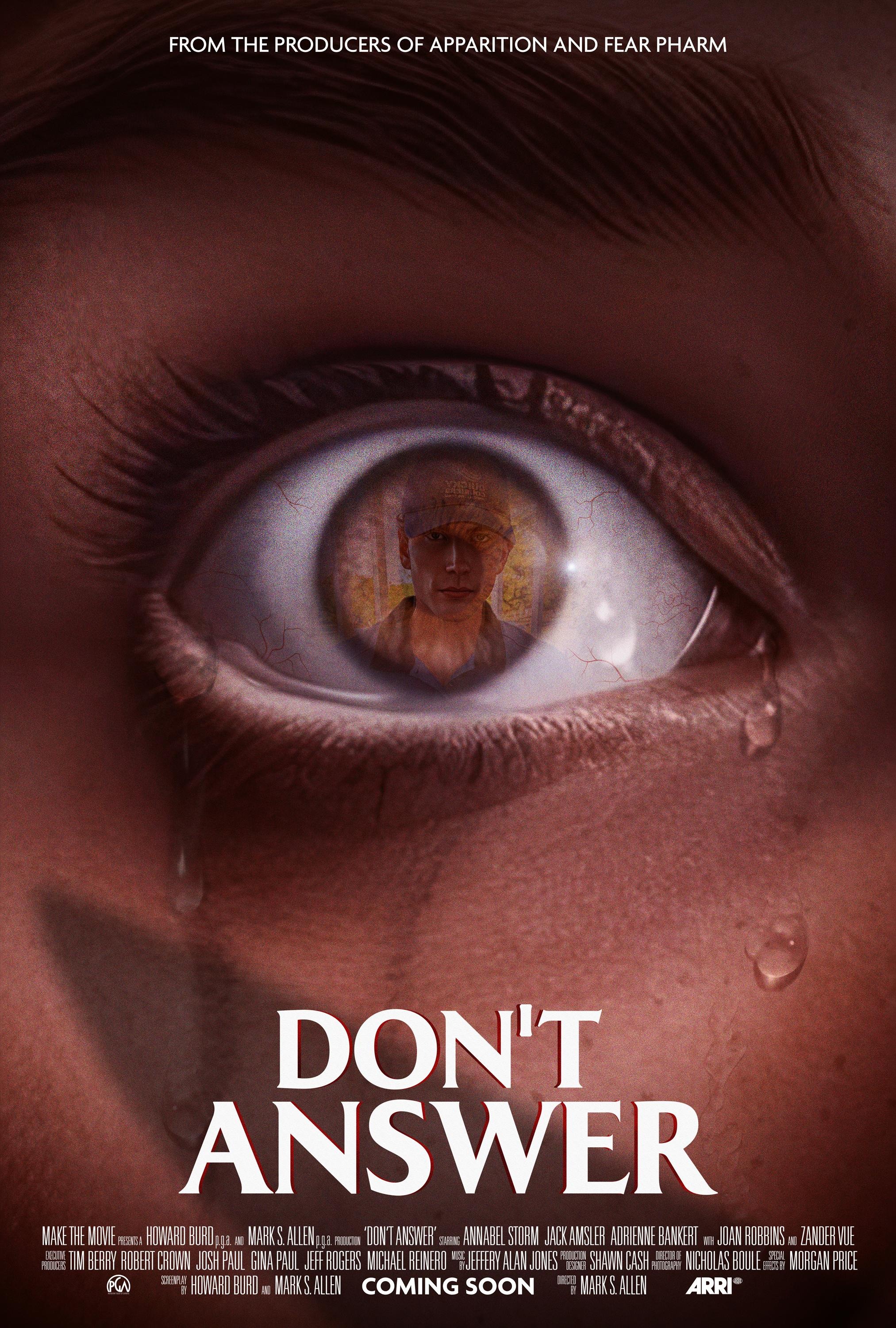 Mega Sized Movie Poster Image for Don't Answer 