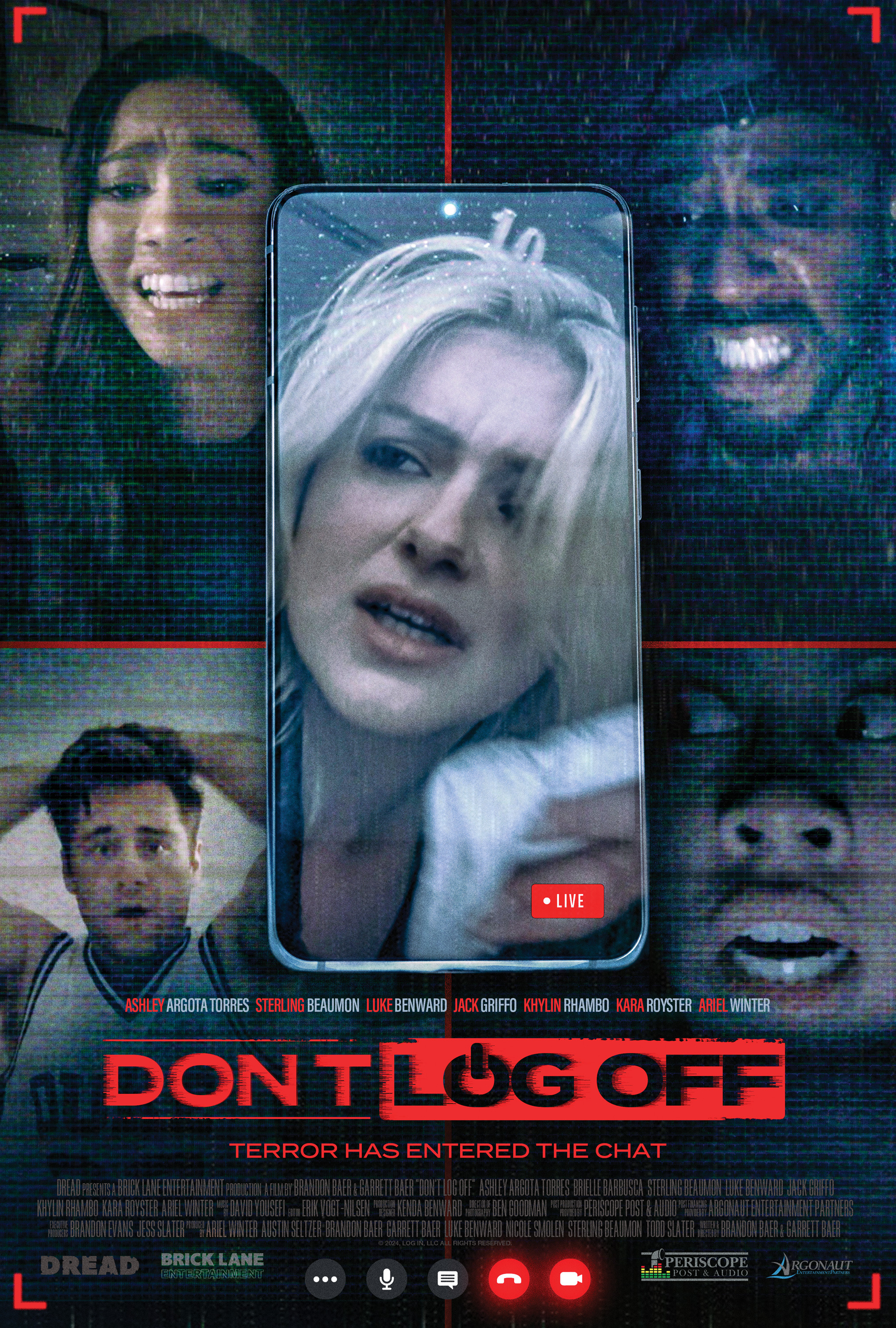 Mega Sized Movie Poster Image for Don't Log Off 