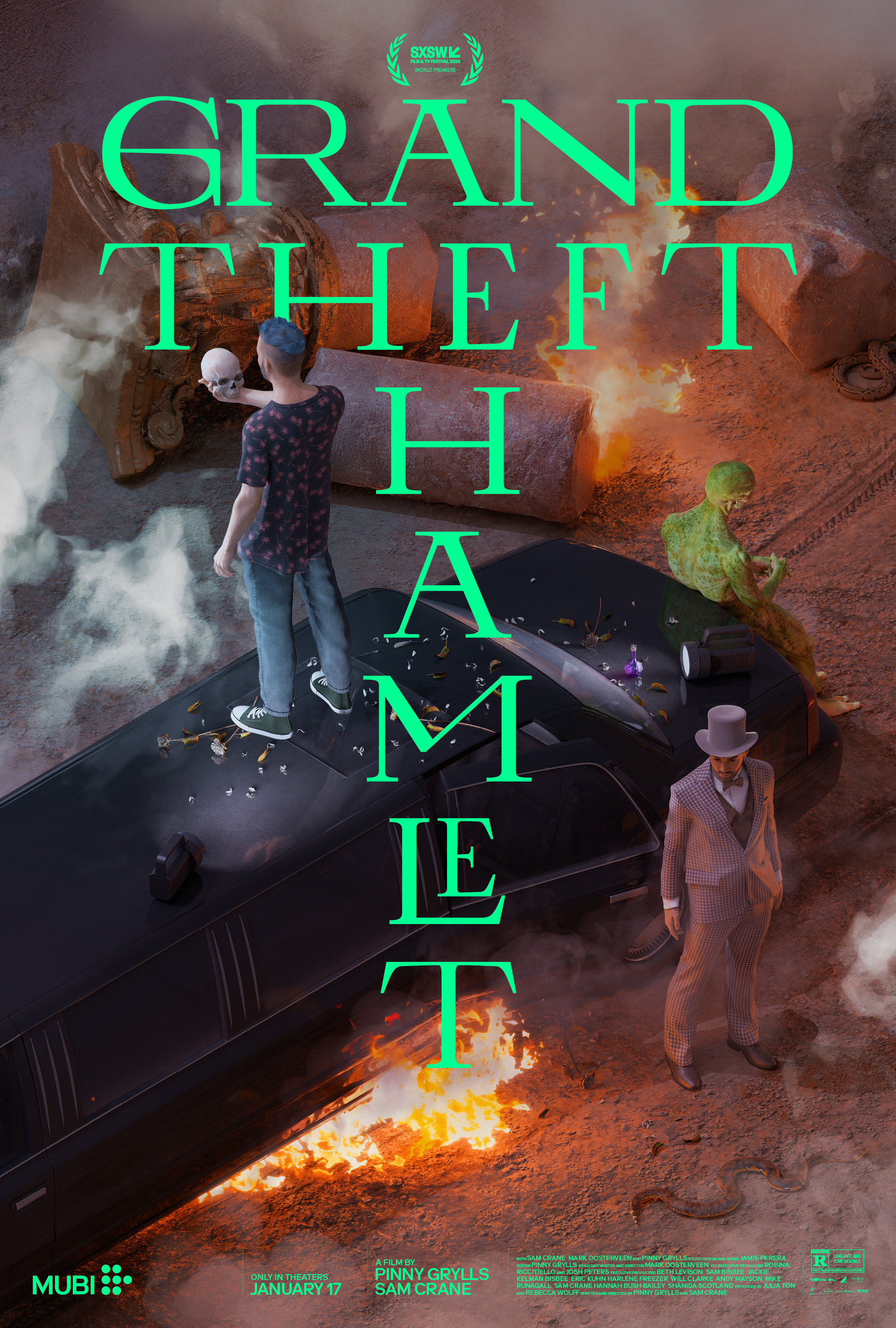 Mega Sized Movie Poster Image for Grand Theft Hamlet 