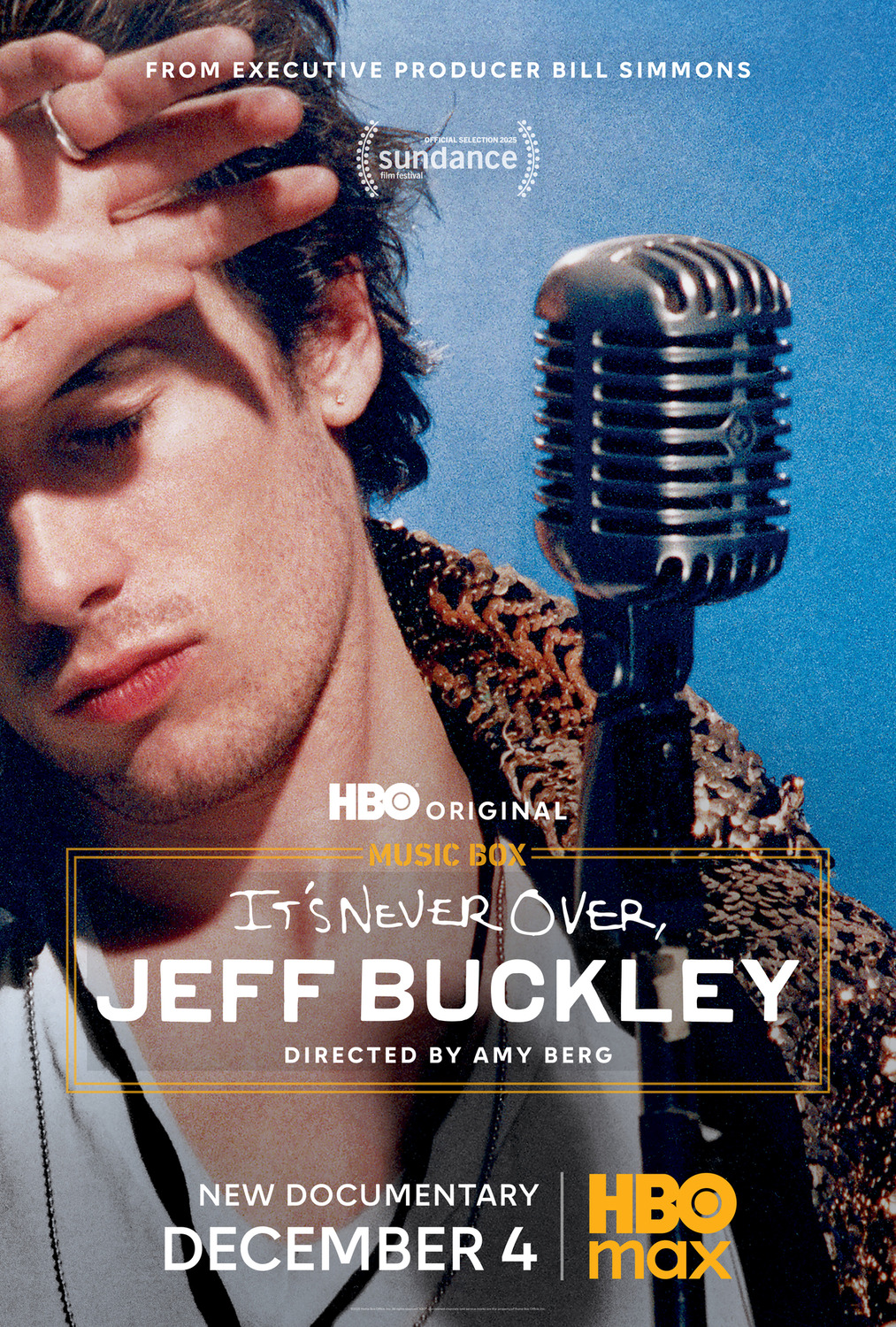 Extra Large Movie Poster Image for It's Never Over, Jeff Buckley (#2 of 2)