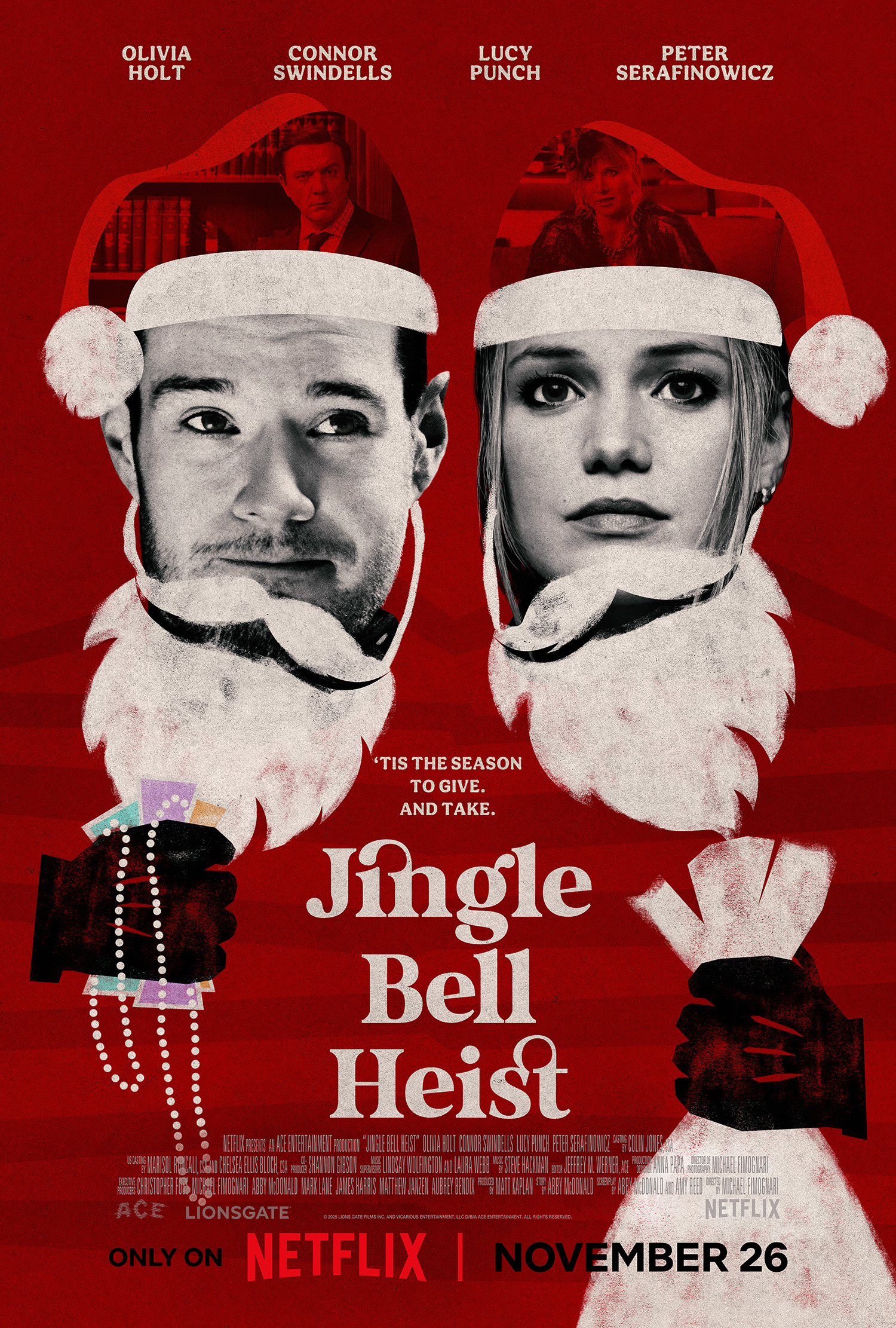 Mega Sized Movie Poster Image for Jingle Bell Heist 