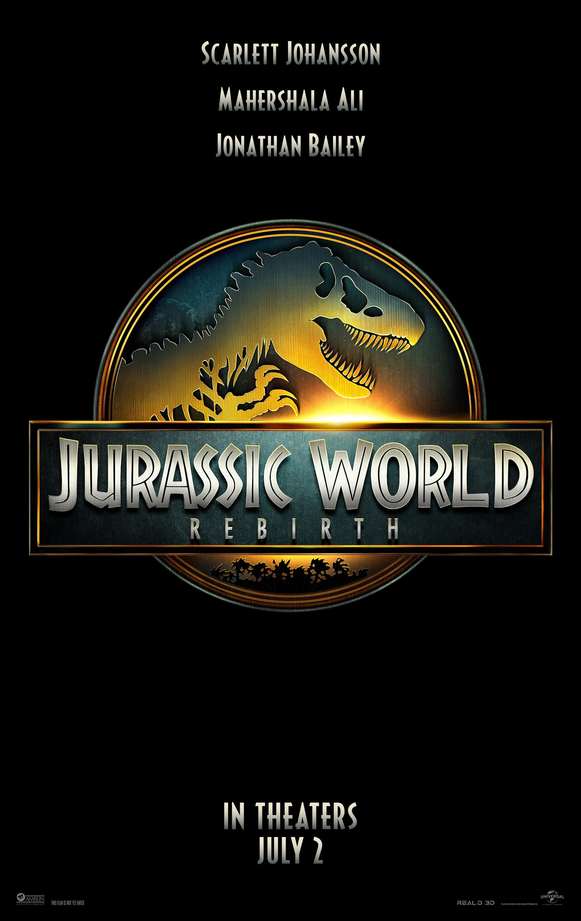 Mega Sized Movie Poster Image for Jurassic World Rebirth 