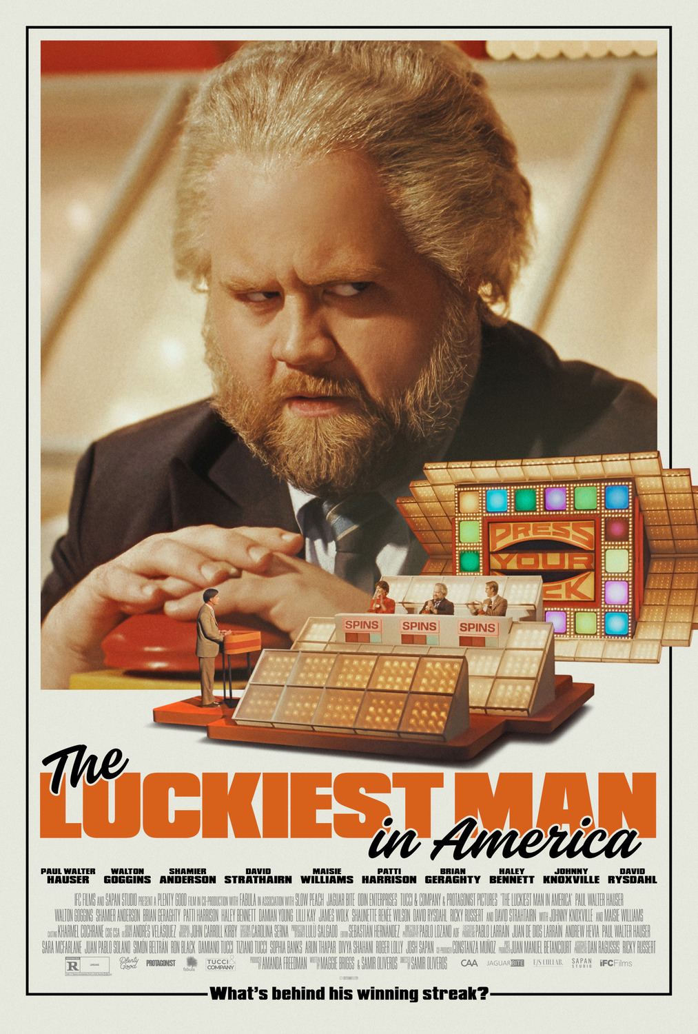 Extra Large Movie Poster Image for The Luckiest Man in America 