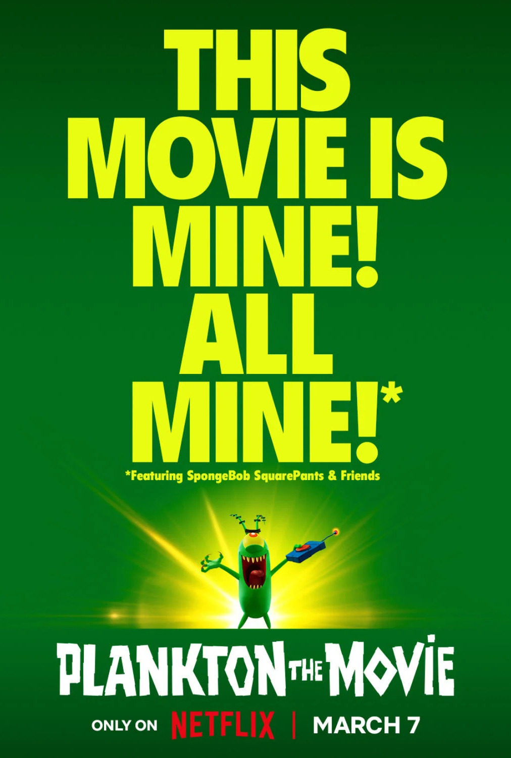 Extra Large Movie Poster Image for Plankton: The Movie 