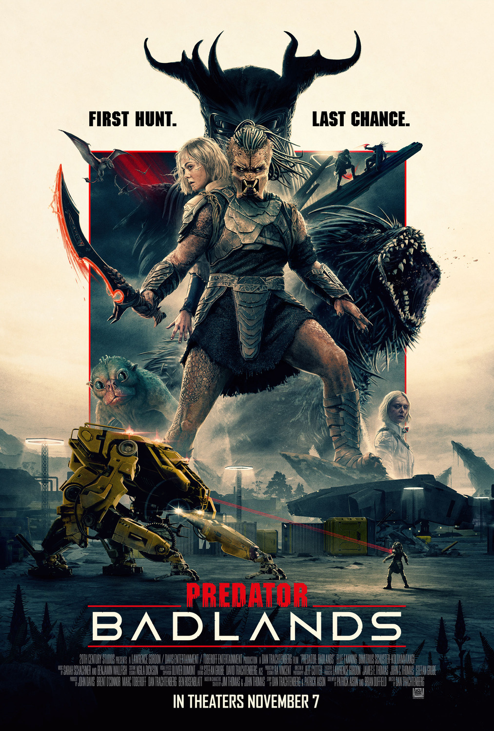 Extra Large Movie Poster Image for Predator: Badlands (#4 of 7)