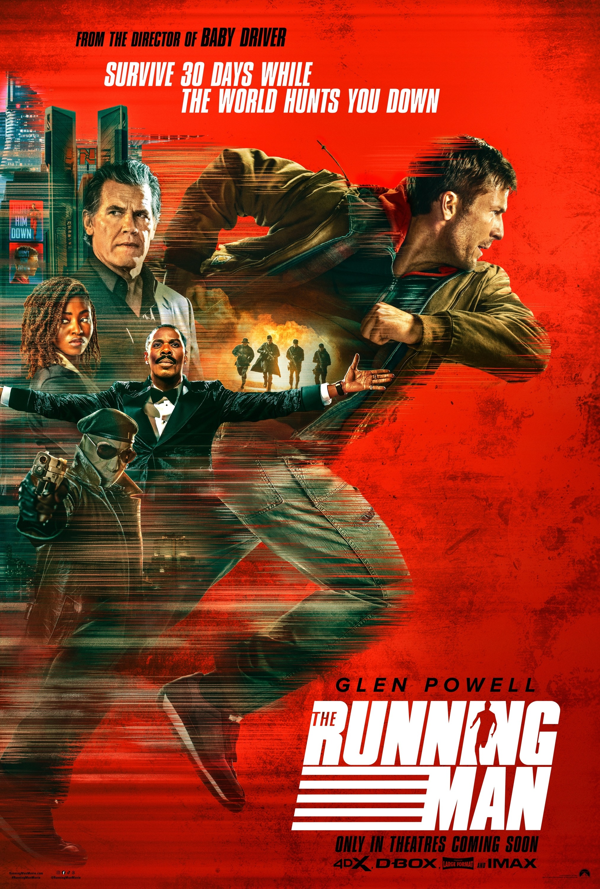 Mega Sized Movie Poster Image for The Running Man (#3 of 8)