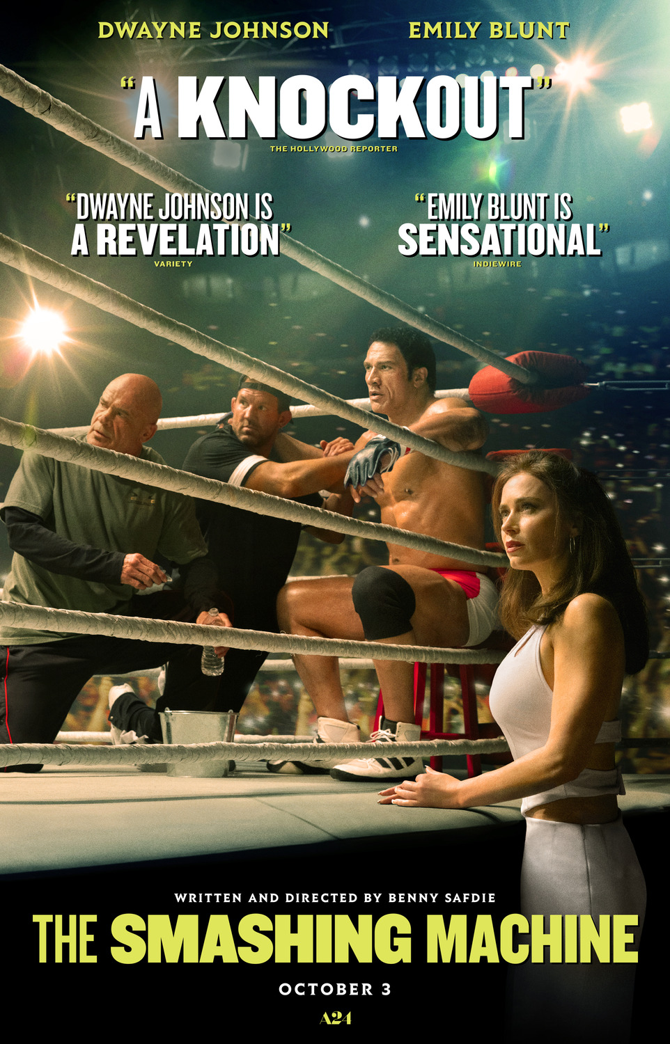 Extra Large Movie Poster Image for The Smashing Machine (#2 of 6)