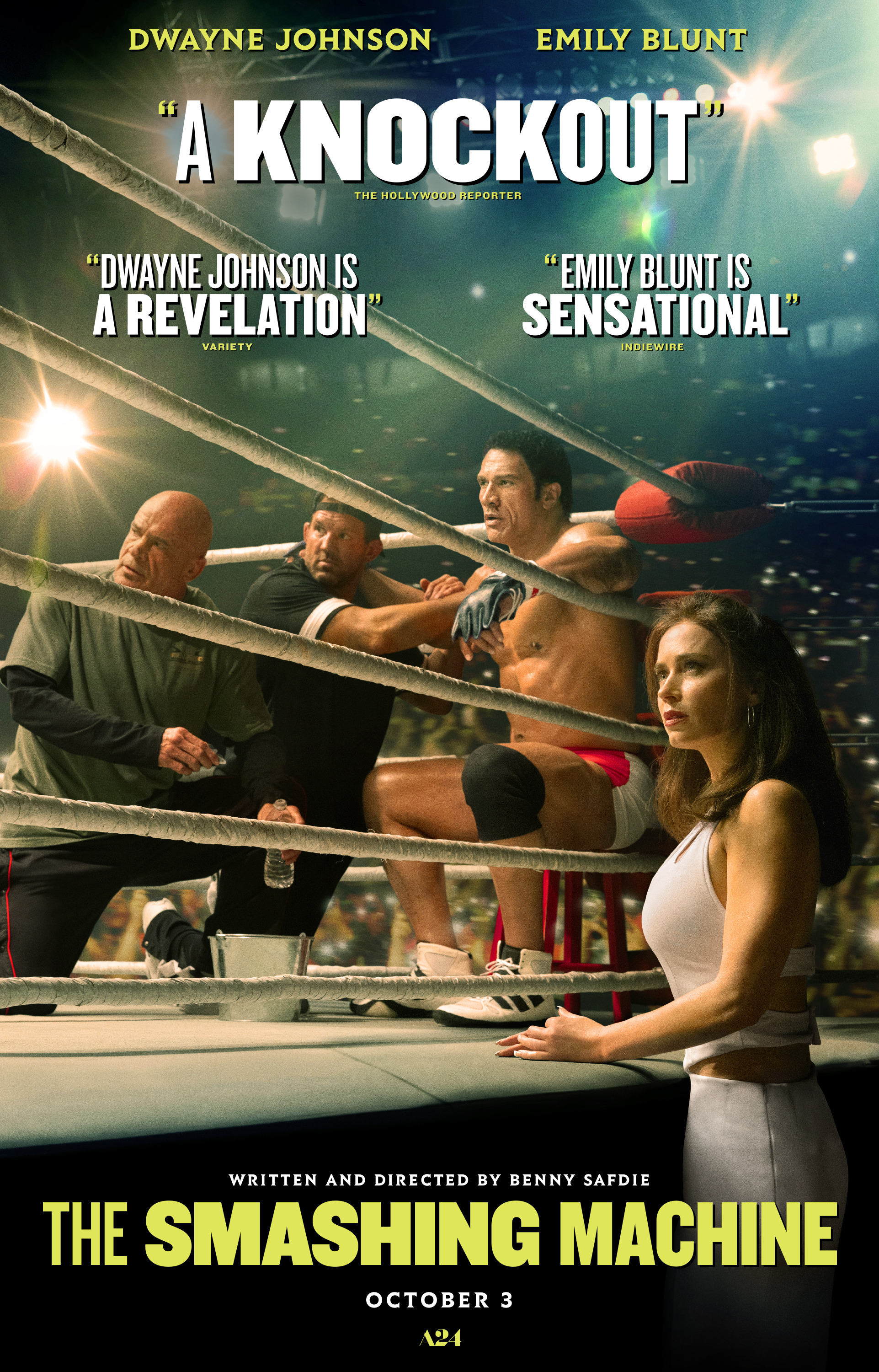 Mega Sized Movie Poster Image for The Smashing Machine (#2 of 6)
