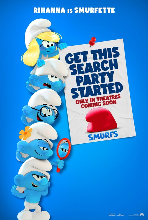 Smurfs Movie Poster