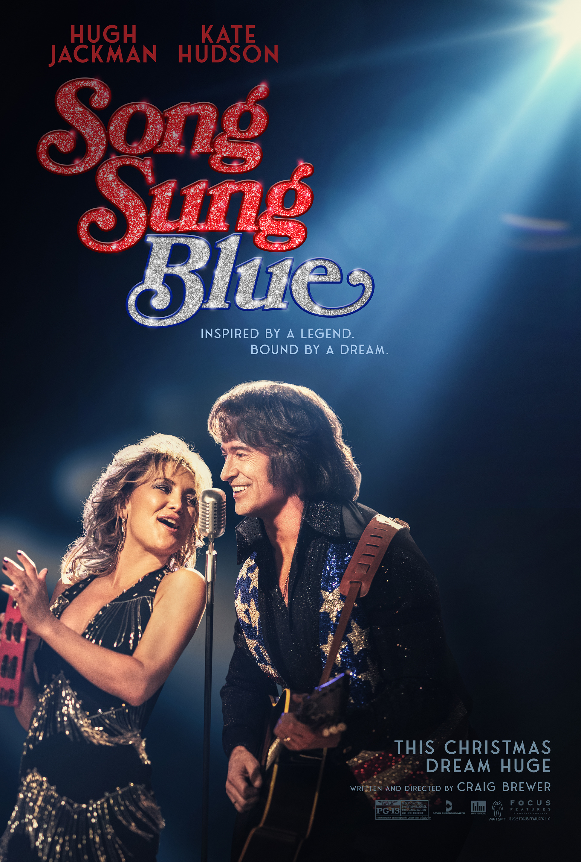 Mega Sized Movie Poster Image for Song Sung Blue 