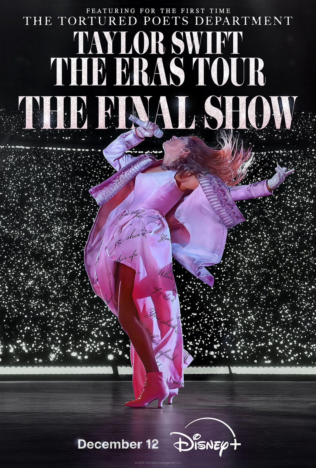 Extra Large Movie Poster Image for Taylor Swift: The Eras Tour - The Final Show 