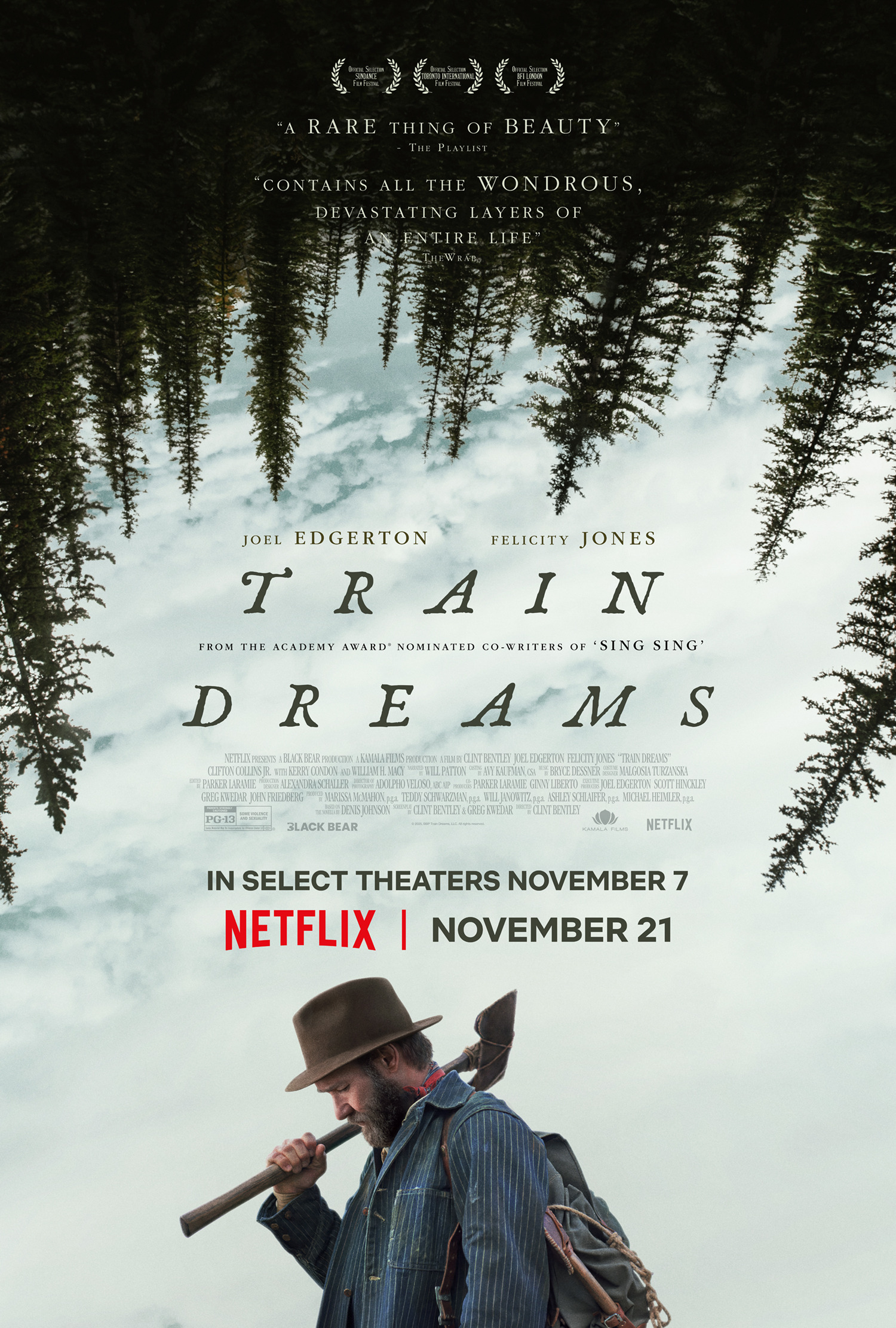 Mega Sized Movie Poster Image for Train Dreams (#7 of 7)