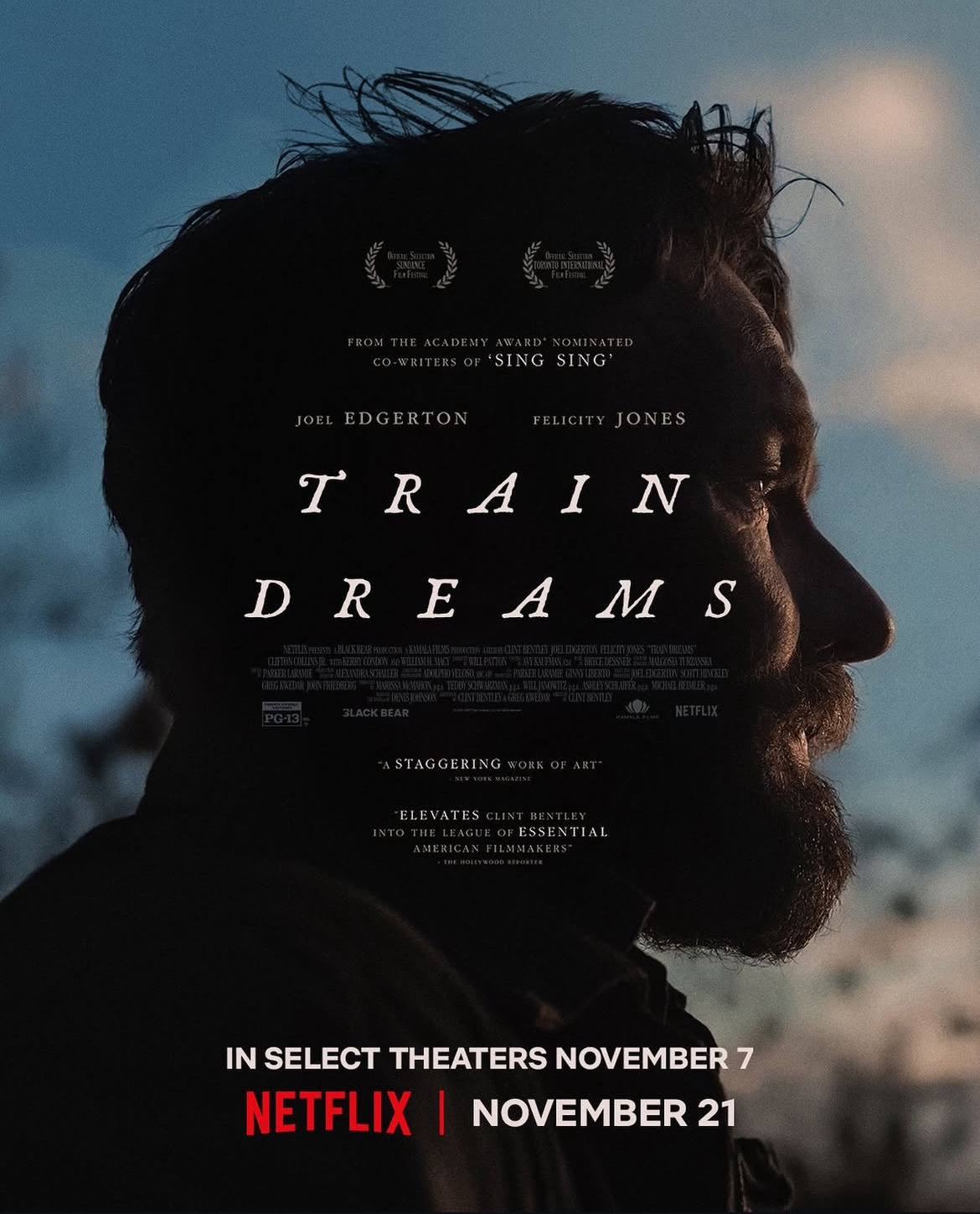 Extra Large Movie Poster Image for Train Dreams (#1 of 7)