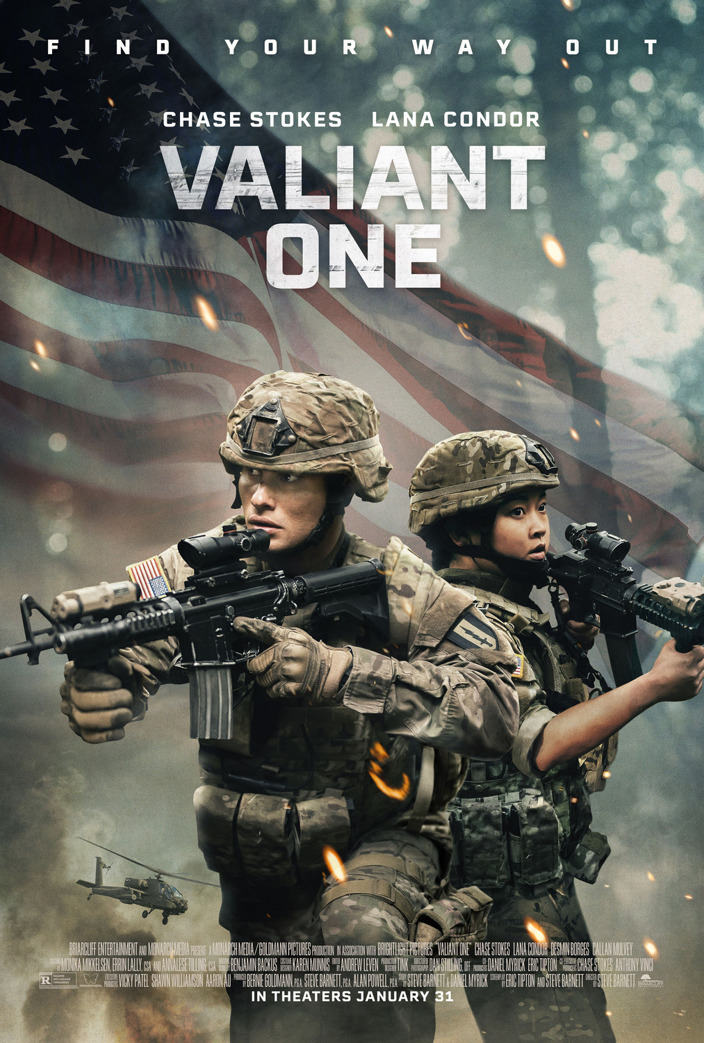 Extra Large Movie Poster Image for Valiant One 