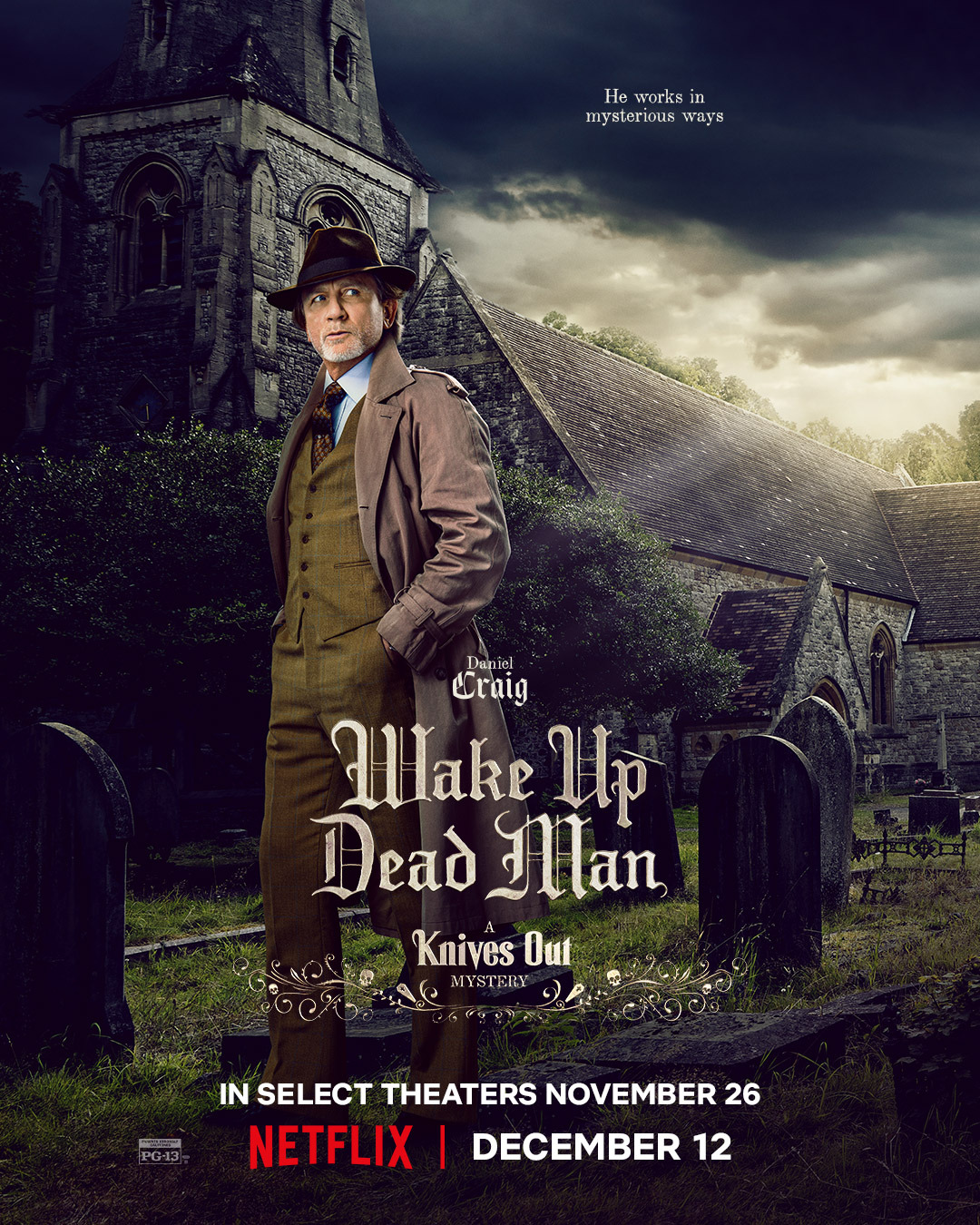 Extra Large Movie Poster Image for Wake Up Dead Man: A Knives Out Mystery (#2 of 15)