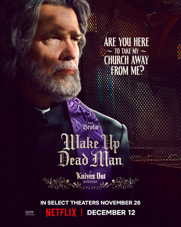 Wake Up Dead Man: A Knives Out Mystery Movie Poster