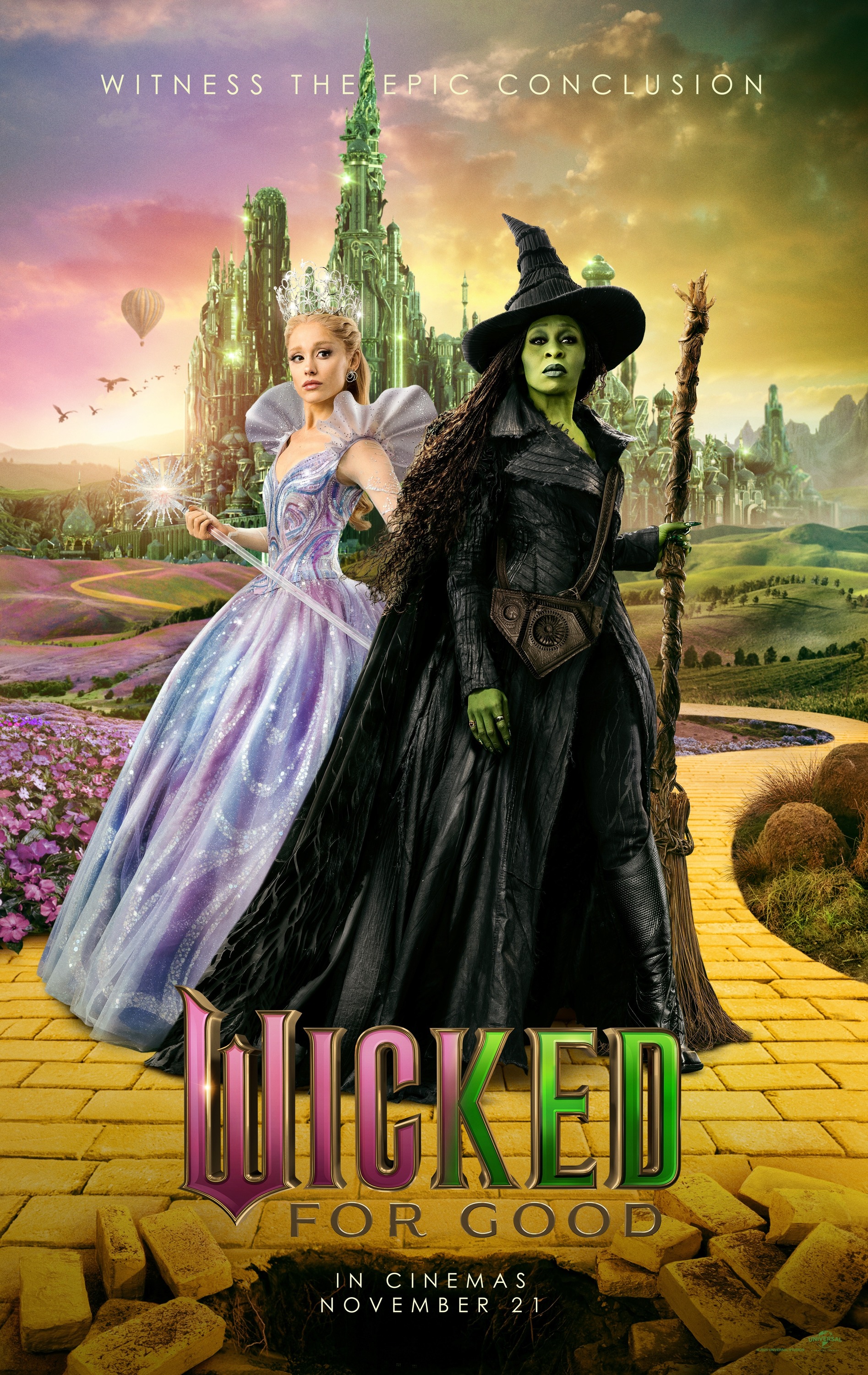 Mega Sized Movie Poster Image for Wicked: For Good (#10 of 29)