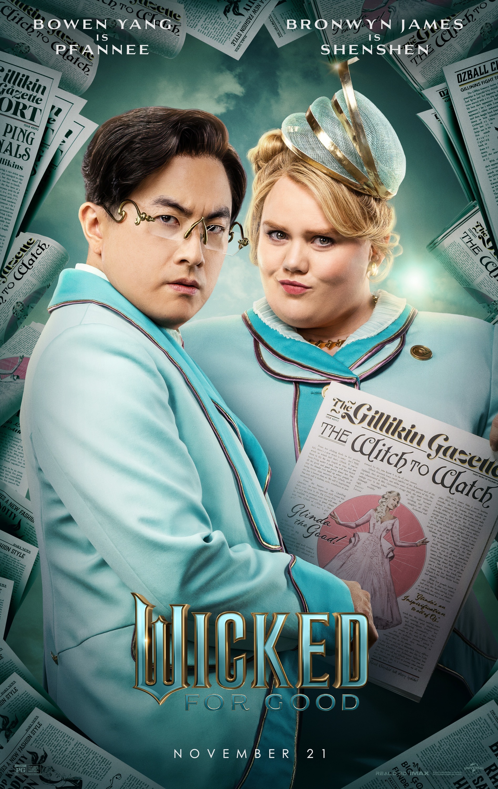 Mega Sized Movie Poster Image for Wicked: For Good (#29 of 31)