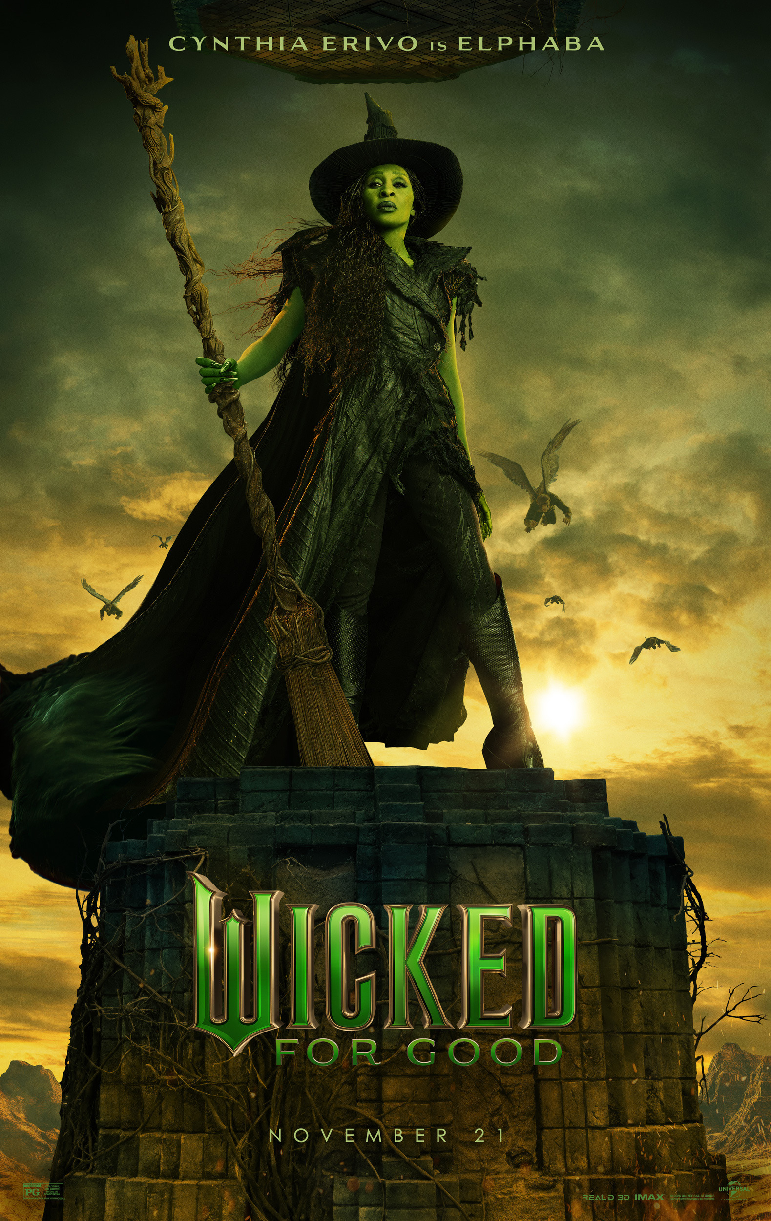 Mega Sized Movie Poster Image for Wicked: For Good (#9 of 20)