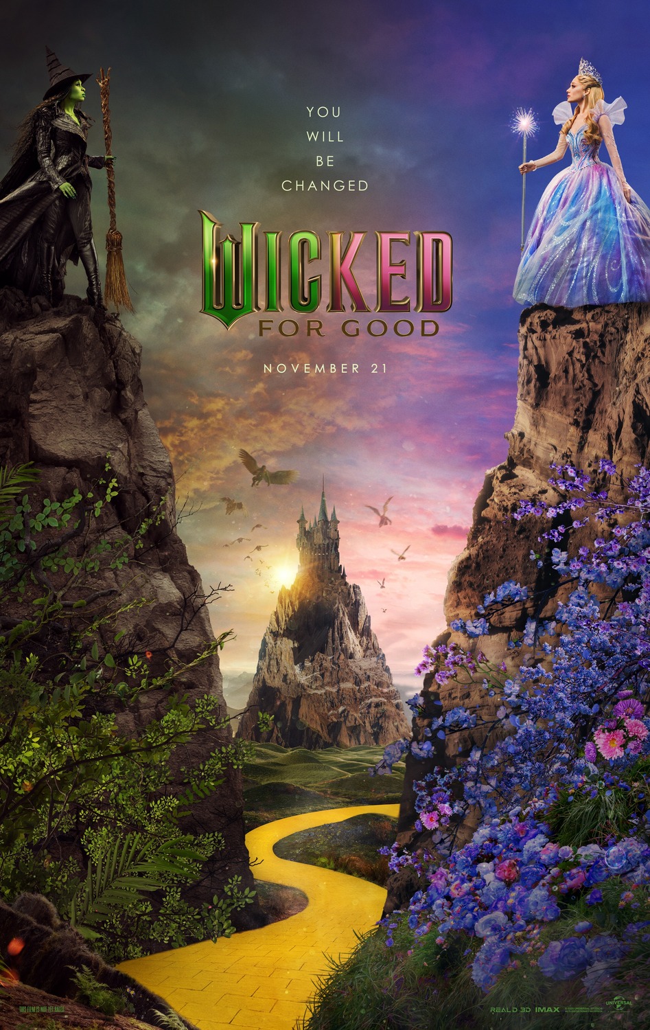 Extra Large Movie Poster Image for Wicked: For Good (#1 of 20)