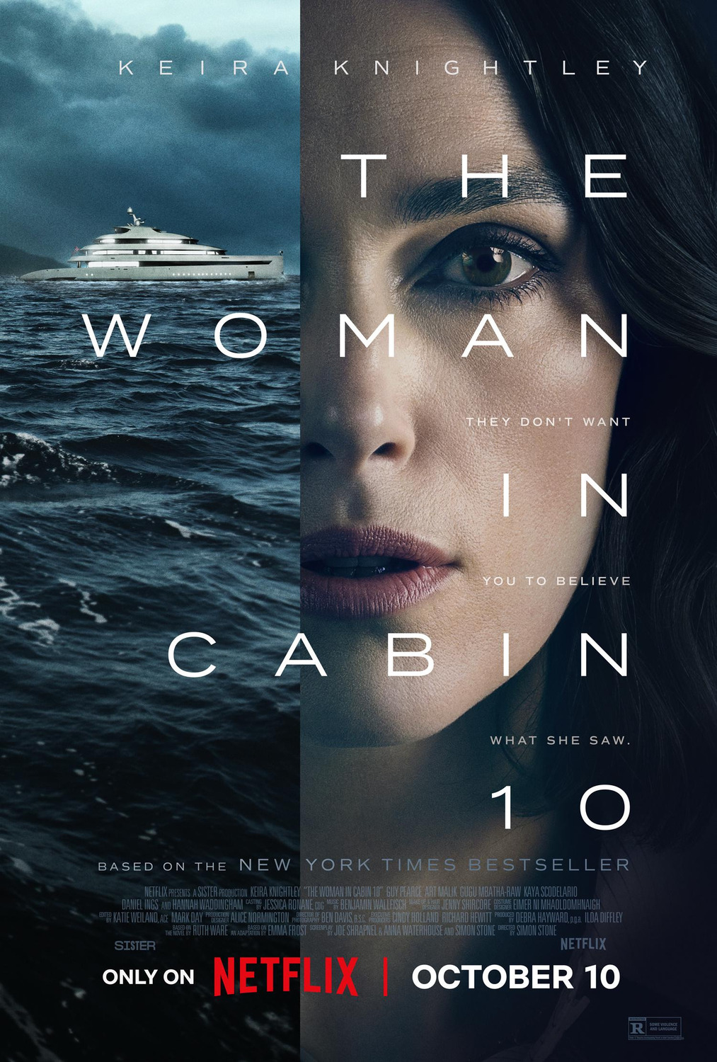 Extra Large Movie Poster Image for The Woman in Cabin 10 (#2 of 3)