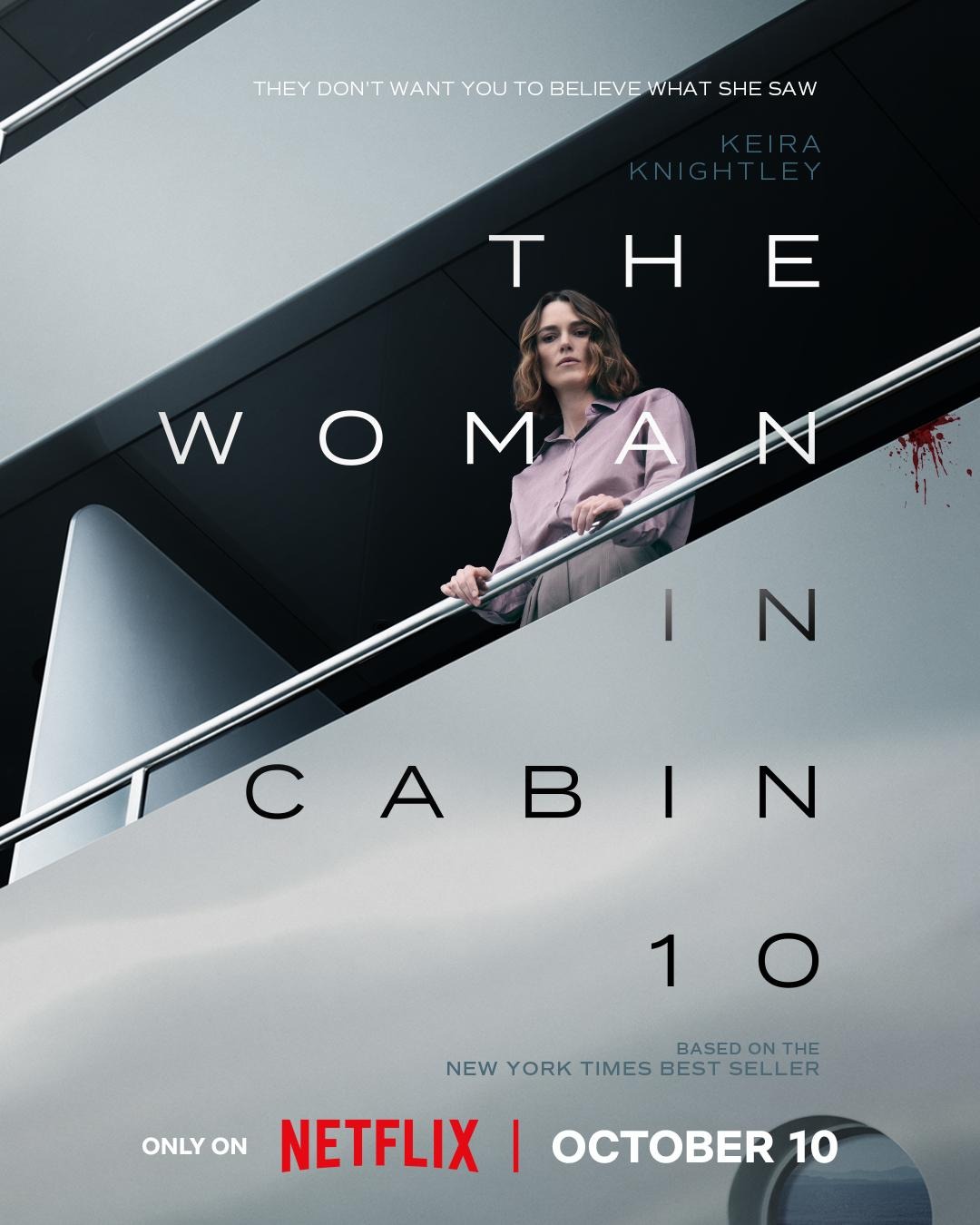 Extra Large Movie Poster Image for The Woman in Cabin 10 (#1 of 3)