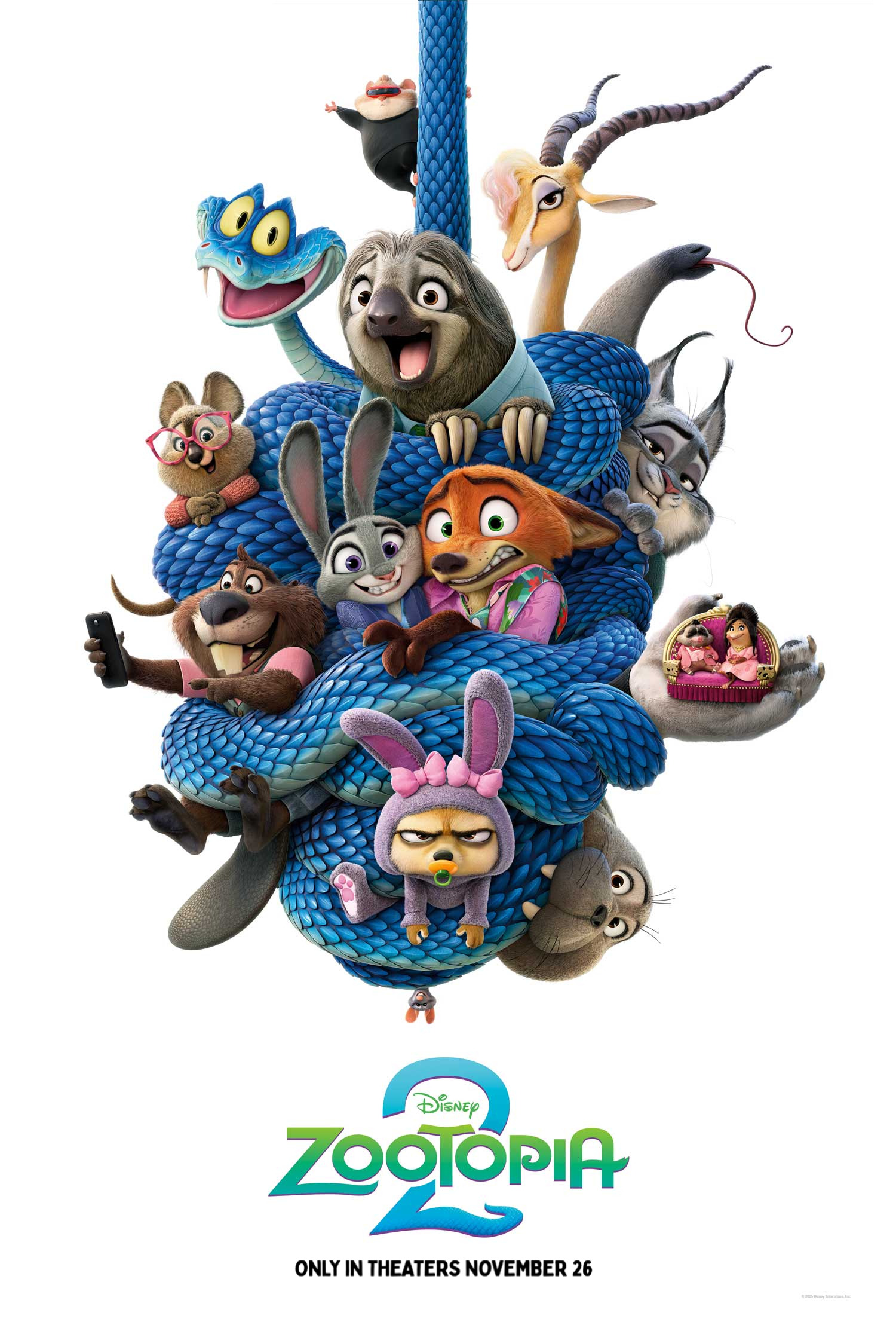 Mega Sized Movie Poster Image for Zootopia 2 (#4 of 7)