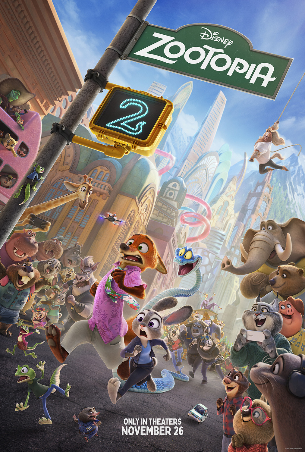Extra Large Movie Poster Image for Zootopia 2 (#5 of 7)
