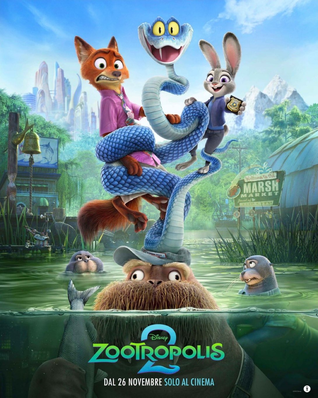 Extra Large Movie Poster Image for Zootopia 2 (#6 of 7)