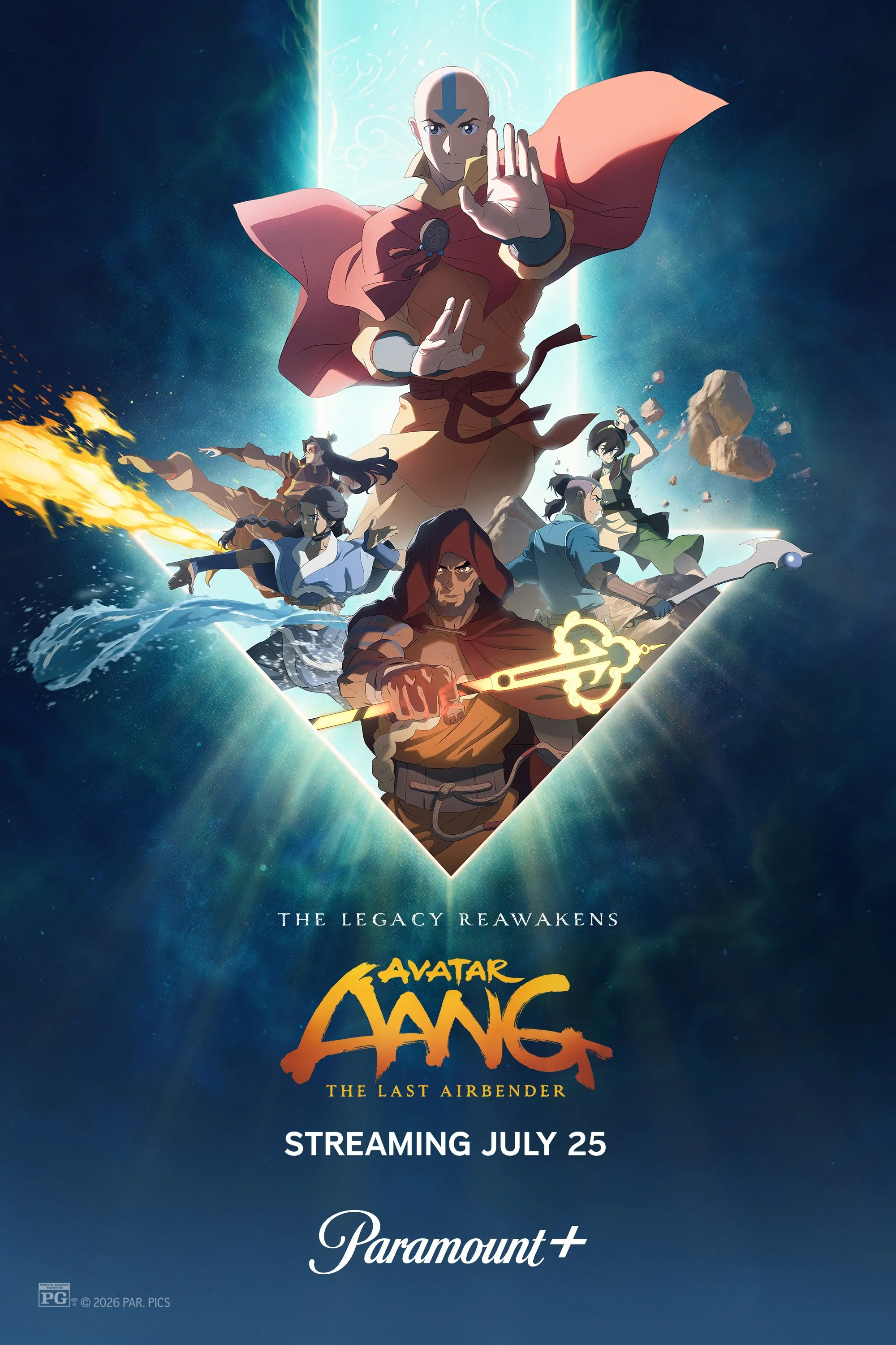 Mega Sized Movie Poster Image for Avatar Aang: The Last Airbender (#1 of 3)