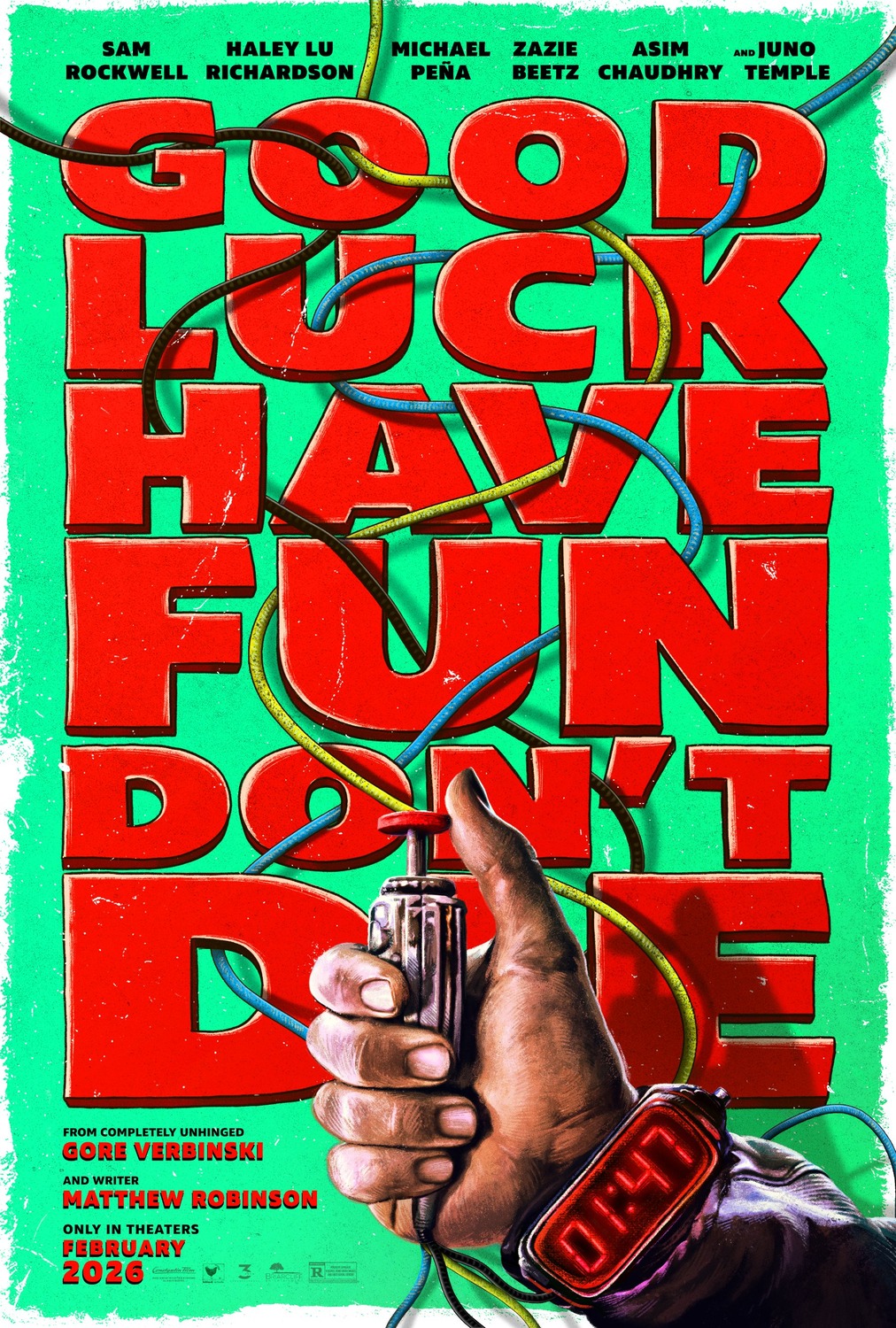Extra Large Movie Poster Image for Good Luck, Have Fun, Don't Die (#3 of 4)