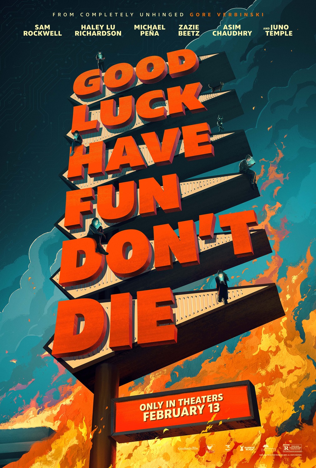 Extra Large Movie Poster Image for Good Luck, Have Fun, Don't Die (#6 of 6)