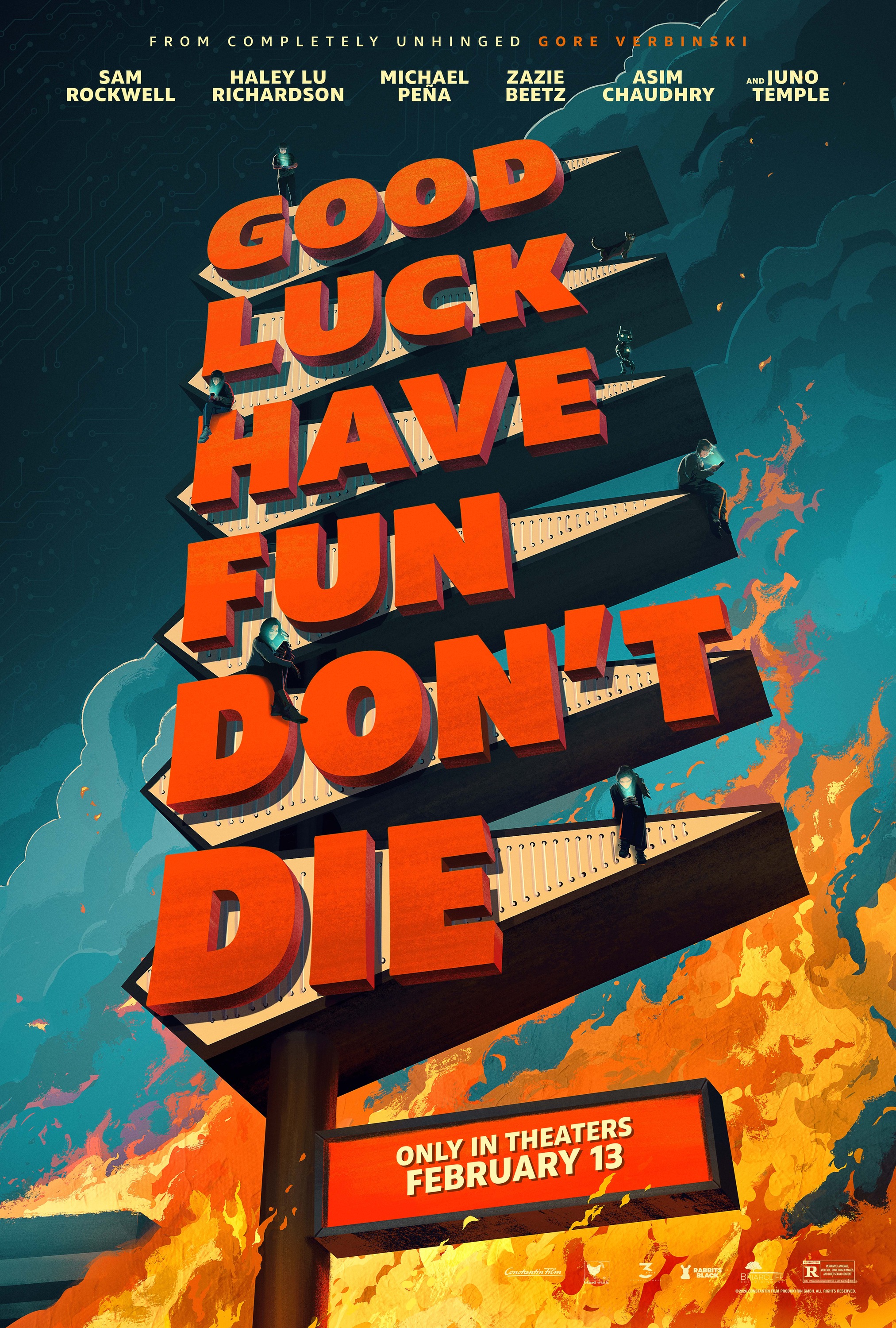Mega Sized Movie Poster Image for Good Luck, Have Fun, Don't Die (#6 of 6)