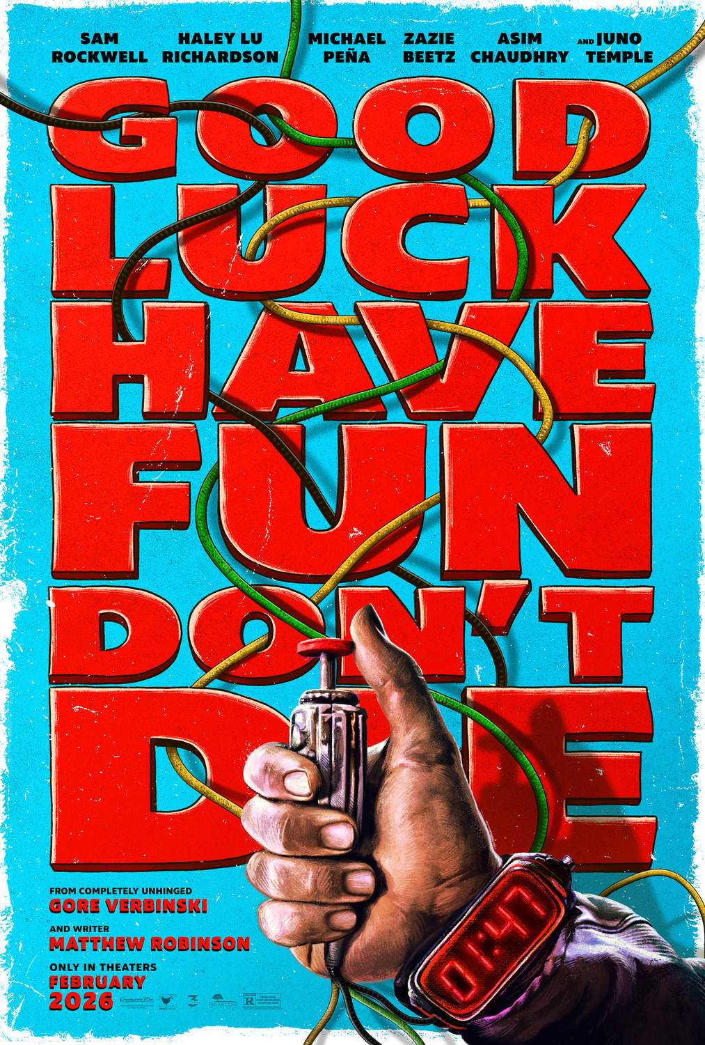 Extra Large Movie Poster Image for Good Luck, Have Fun, Don't Die (#1 of 4)