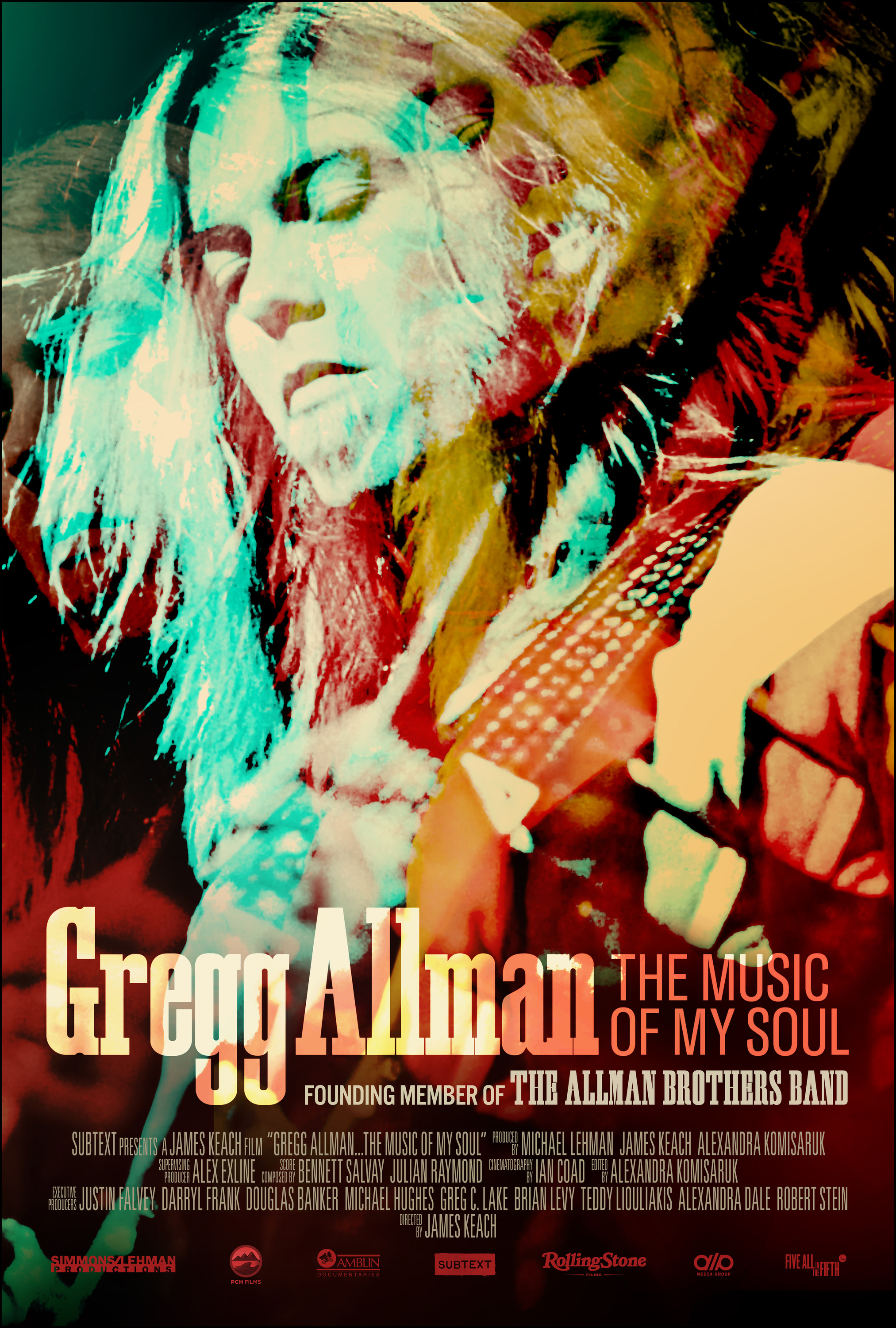 Mega Sized Movie Poster Image for Gregg Allman: The Music of My Soul 