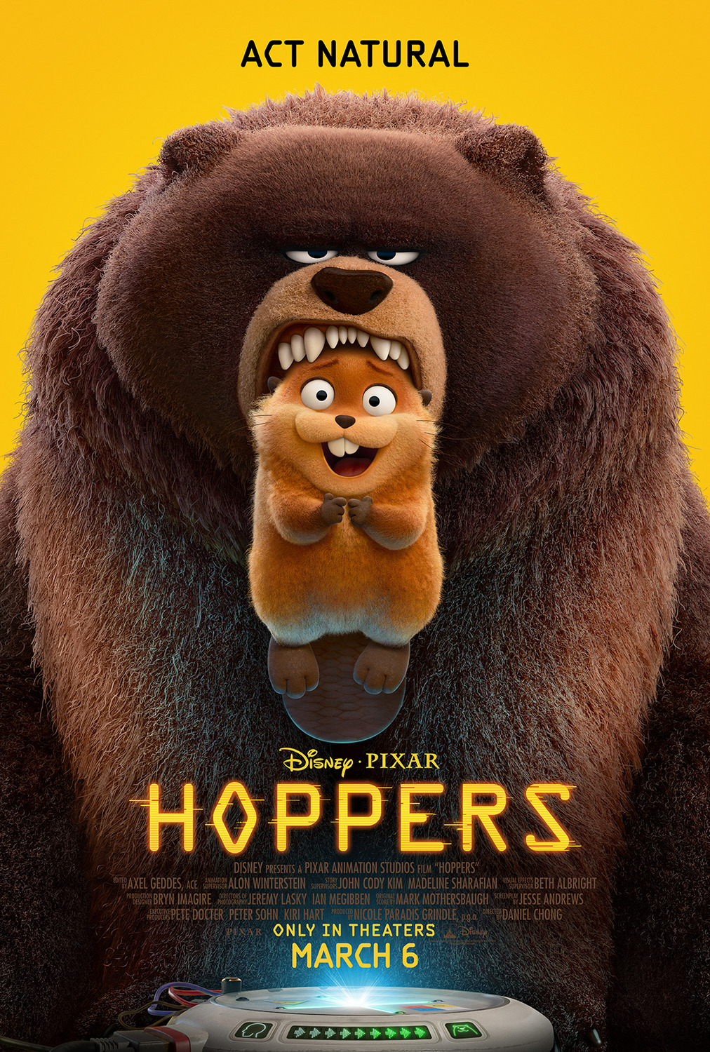 Extra Large Movie Poster Image for Hoppers (#2 of 6)