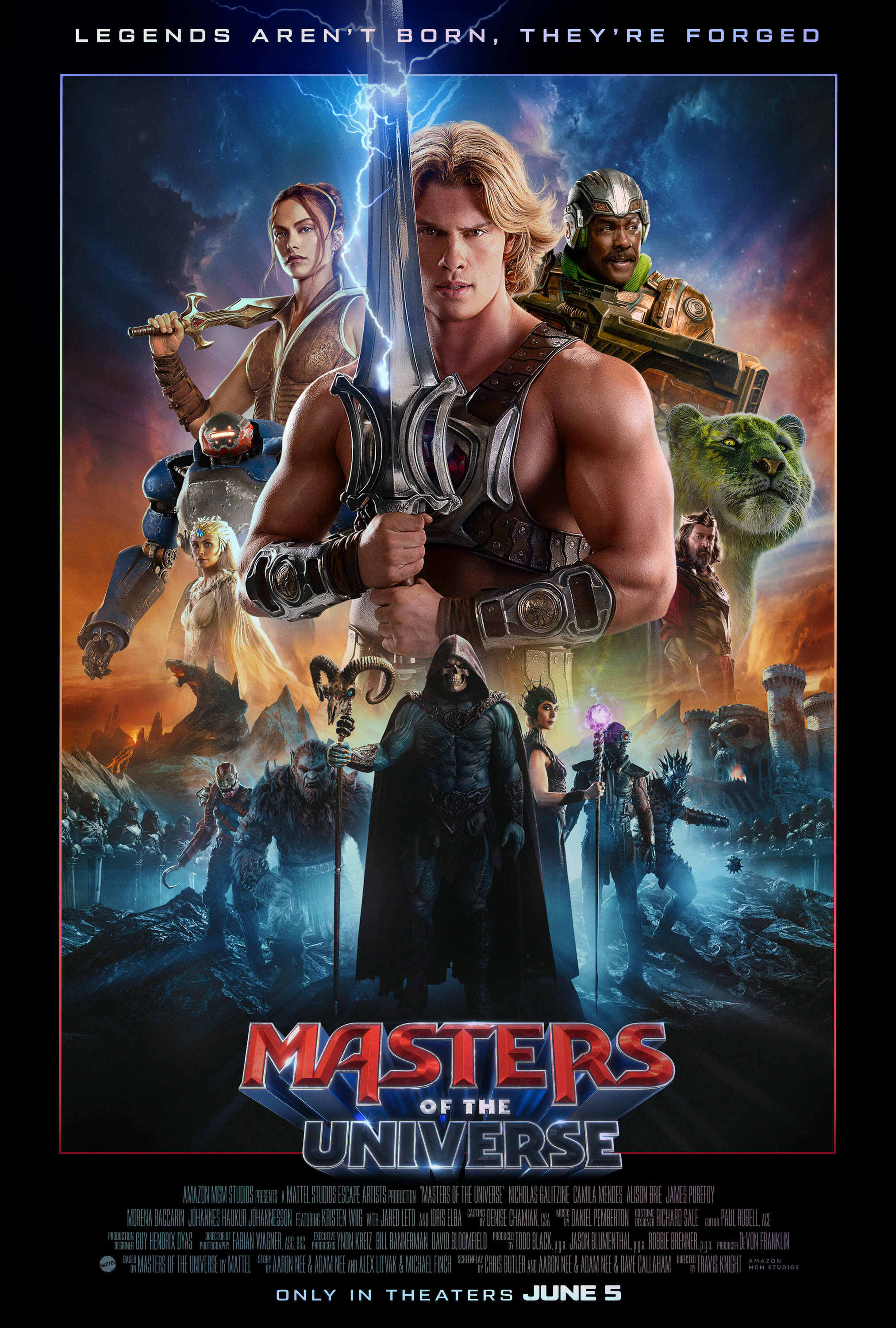 Mega Sized Movie Poster Image for Masters of the Universe (#2 of 3)