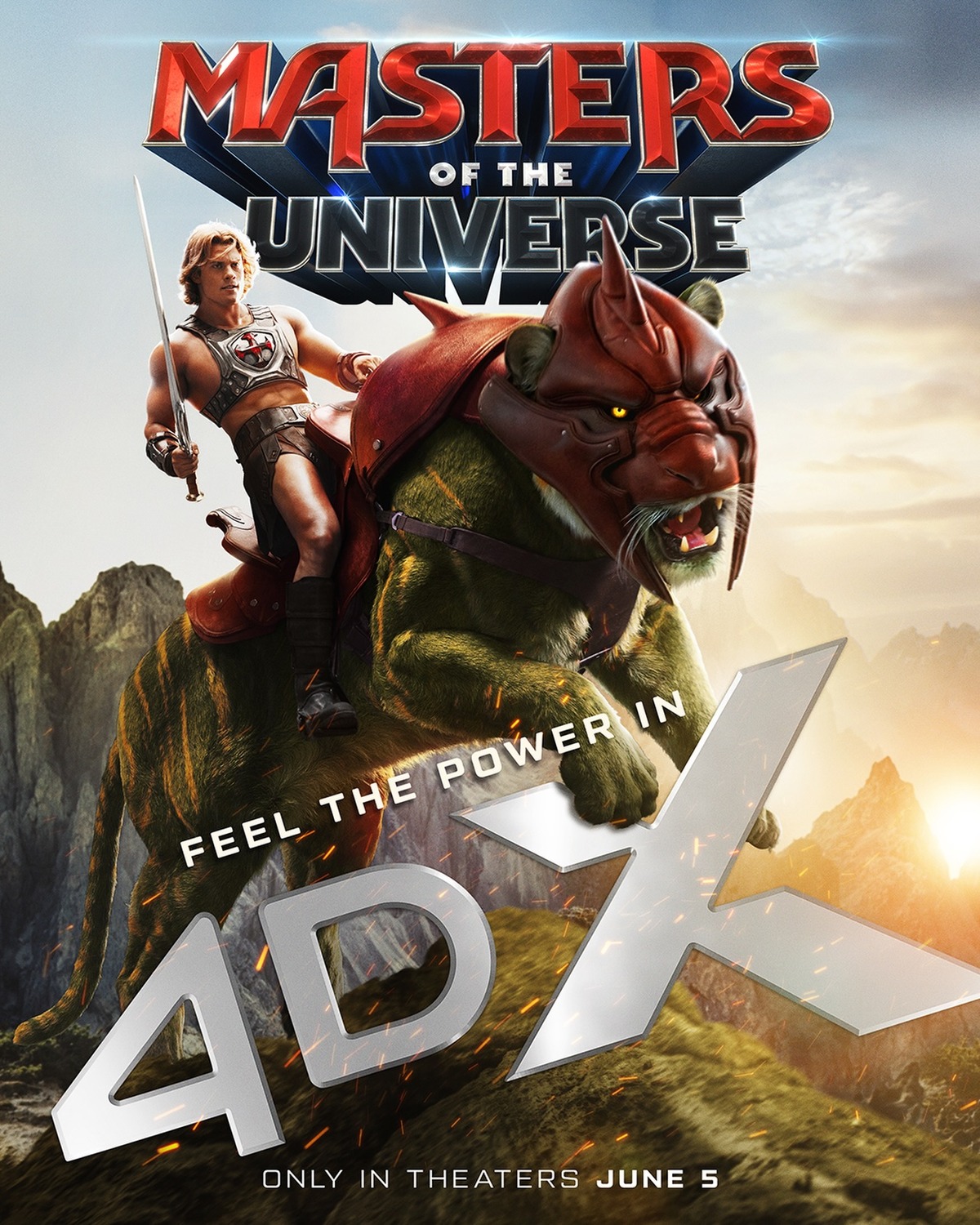 Extra Large Movie Poster Image for Masters of the Universe (#4 of 30)