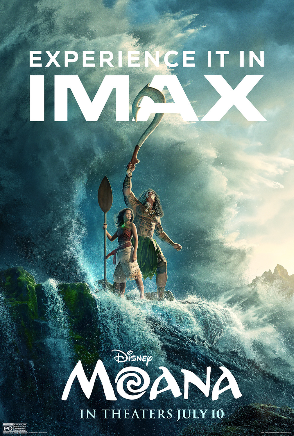 Extra Large Movie Poster Image for Moana (#5 of 11)