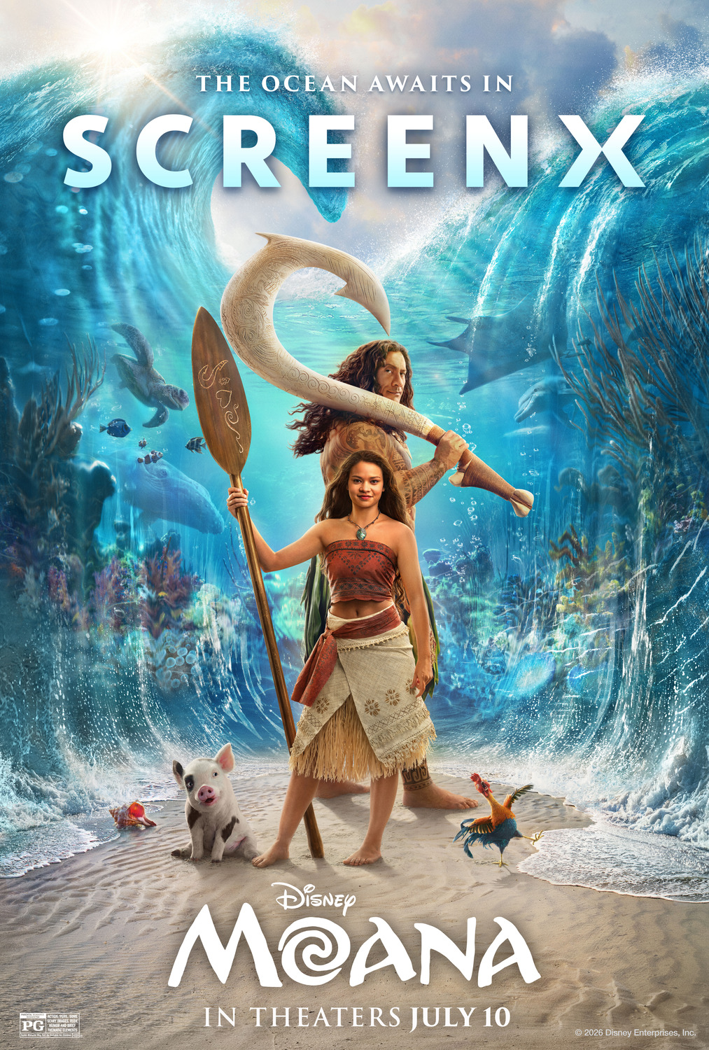 Extra Large Movie Poster Image for Moana (#9 of 11)