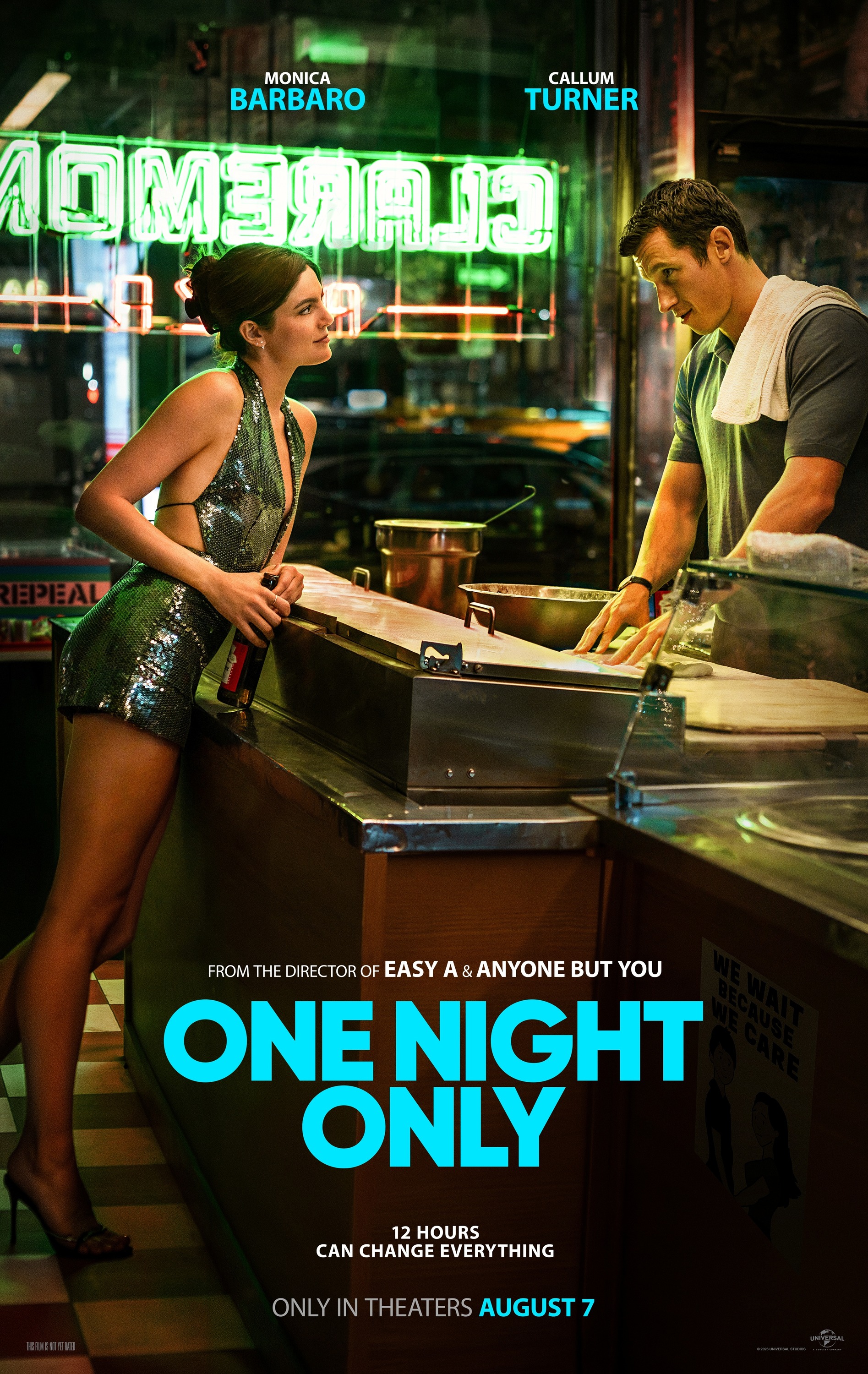 Mega Sized Movie Poster Image for One Night Only 
