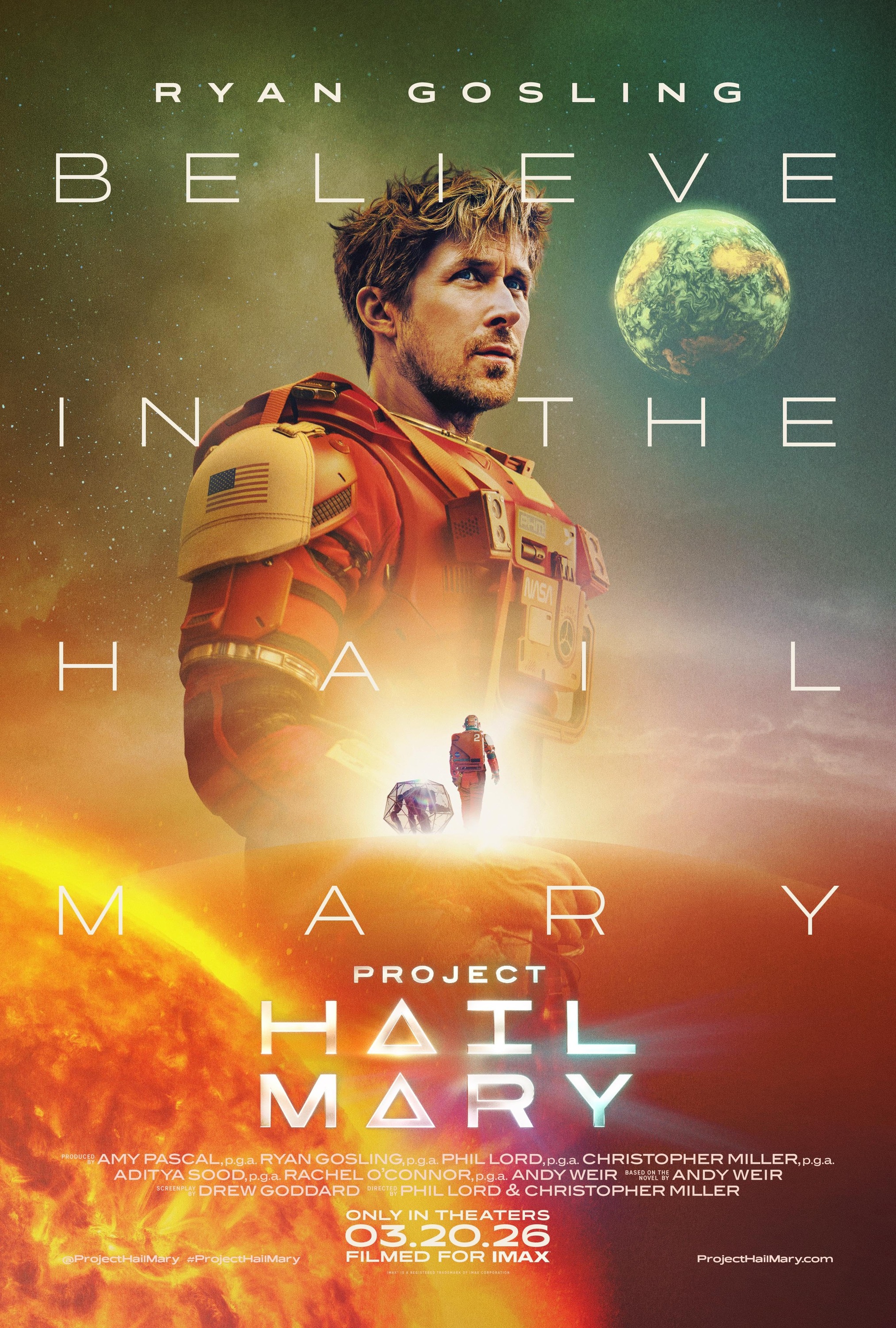Mega Sized Movie Poster Image for Project Hail Mary (#3 of 3)