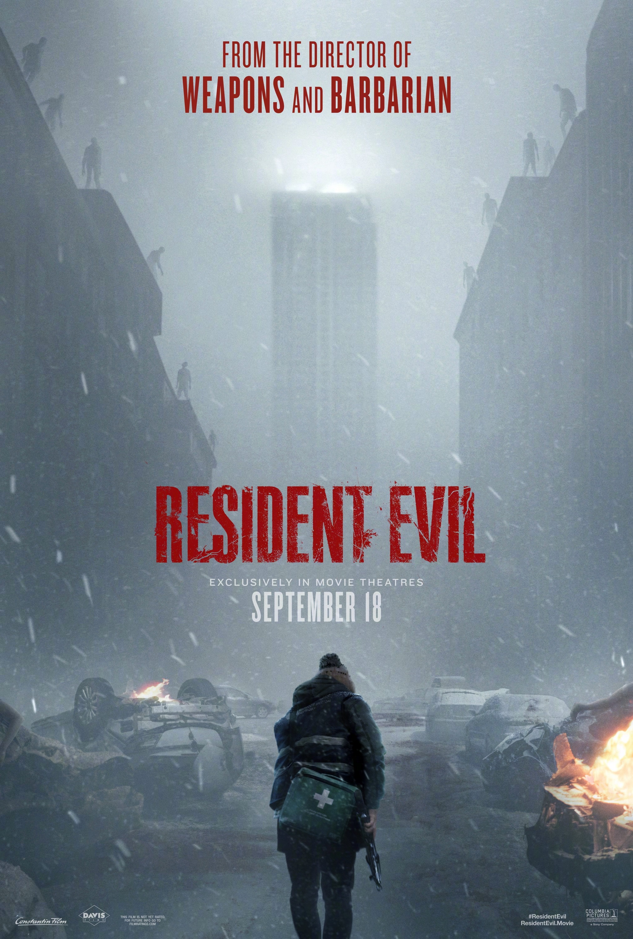 Mega Sized Movie Poster Image for Resident Evil (#2 of 2)
