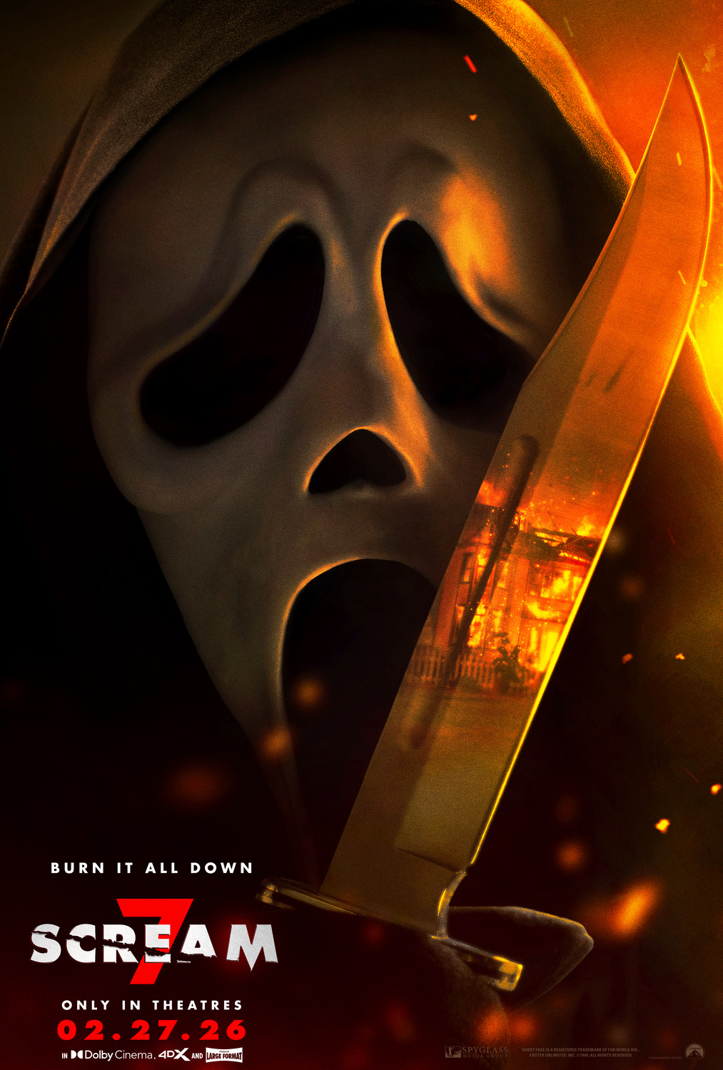 Extra Large Movie Poster Image for Scream 7 
