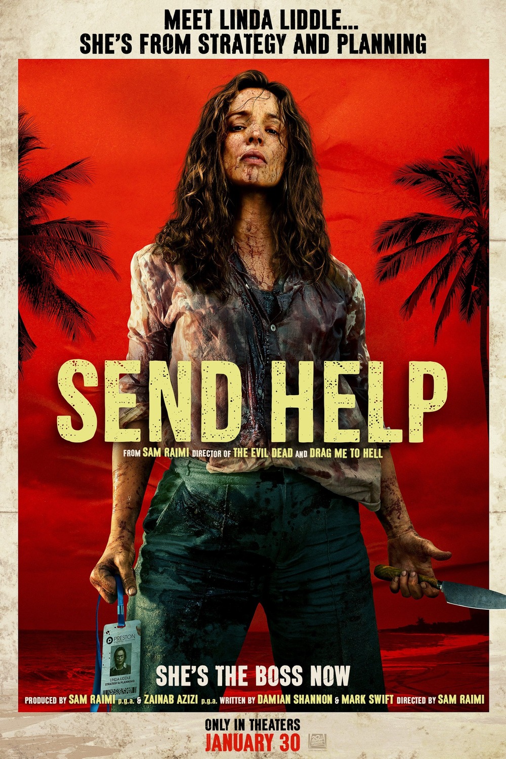 Extra Large Movie Poster Image for Send Help 