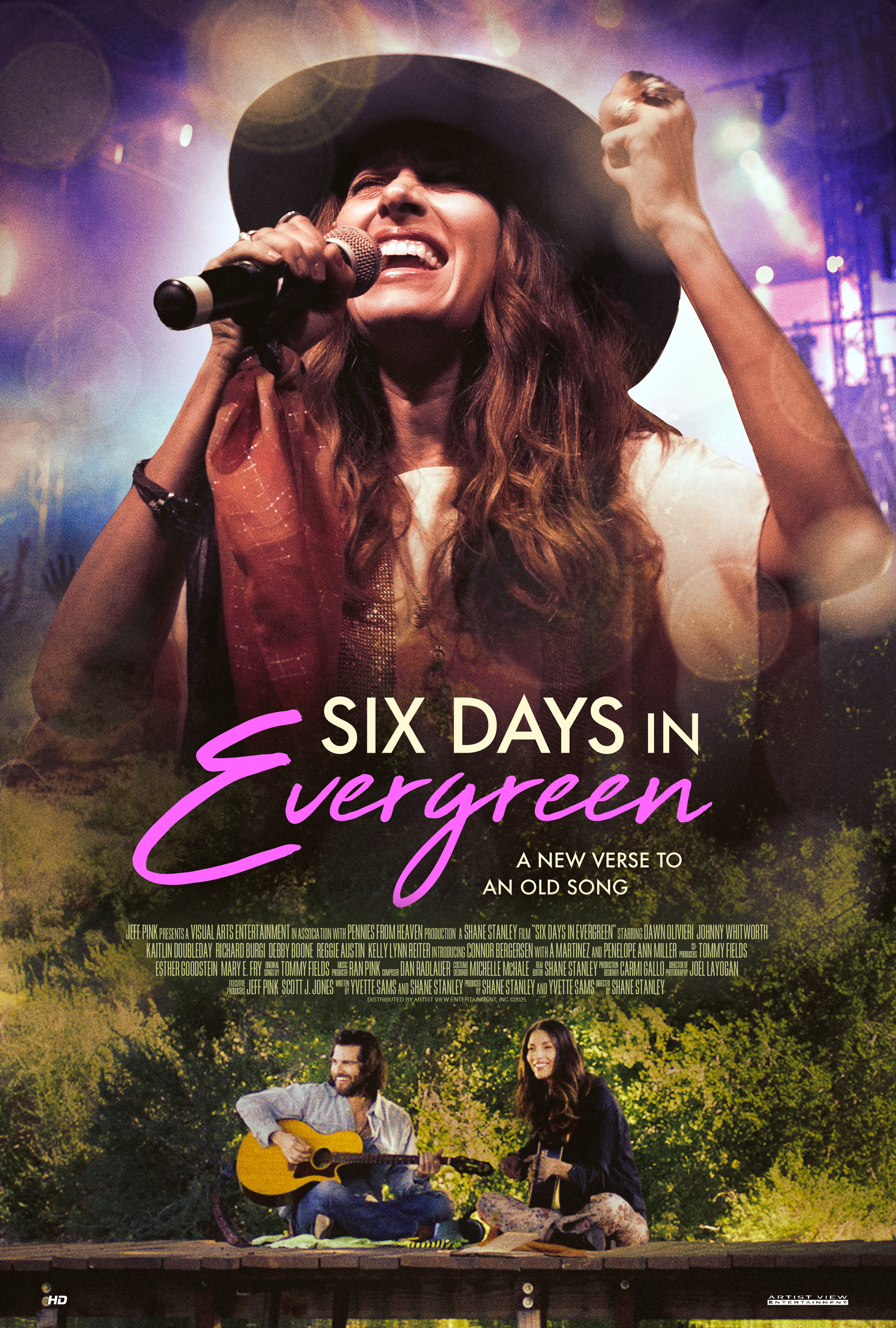 Mega Sized Movie Poster Image for Six Days in Evergreen 