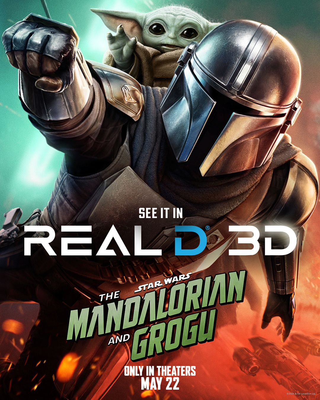 Extra Large Movie Poster Image for Star Wars: The Mandalorian and Grogu (#7 of 13)