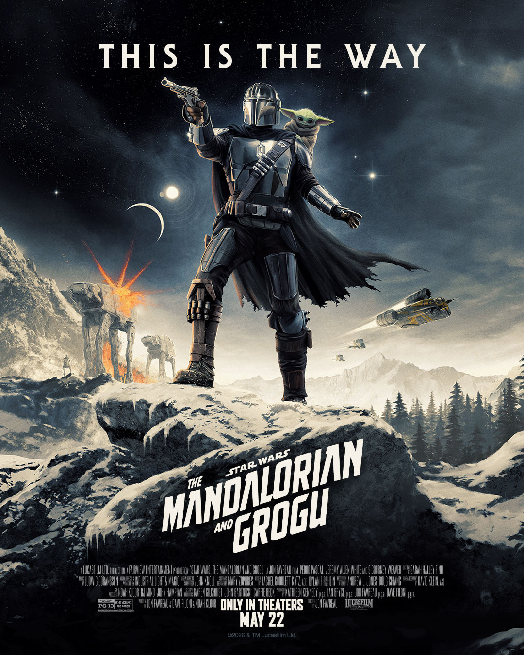 Extra Large Movie Poster Image for Star Wars: The Mandalorian and Grogu (#9 of 13)