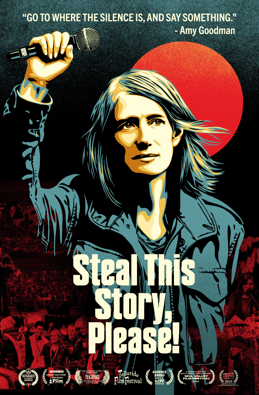 Extra Large Movie Poster Image for Steal This Story, Please! (#2 of 2)